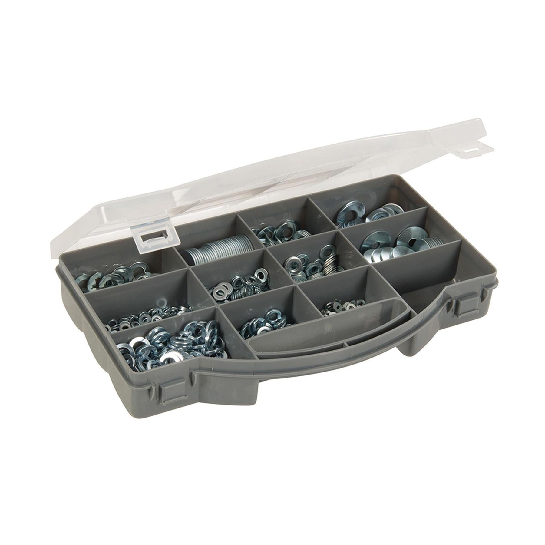 1000Pce Washers Assortment Pack Repair Fix Mudguard Building Corrosion Resistant