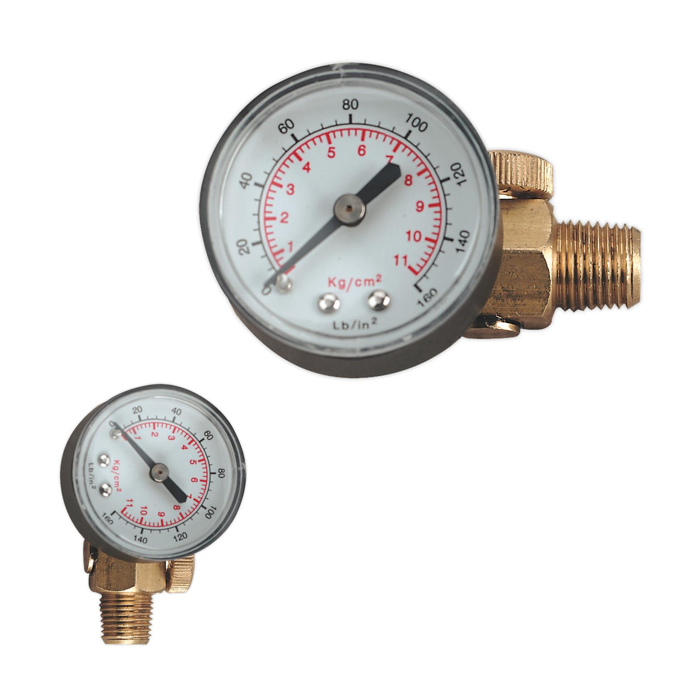 Sealey On-Gun Regulator with Gauge