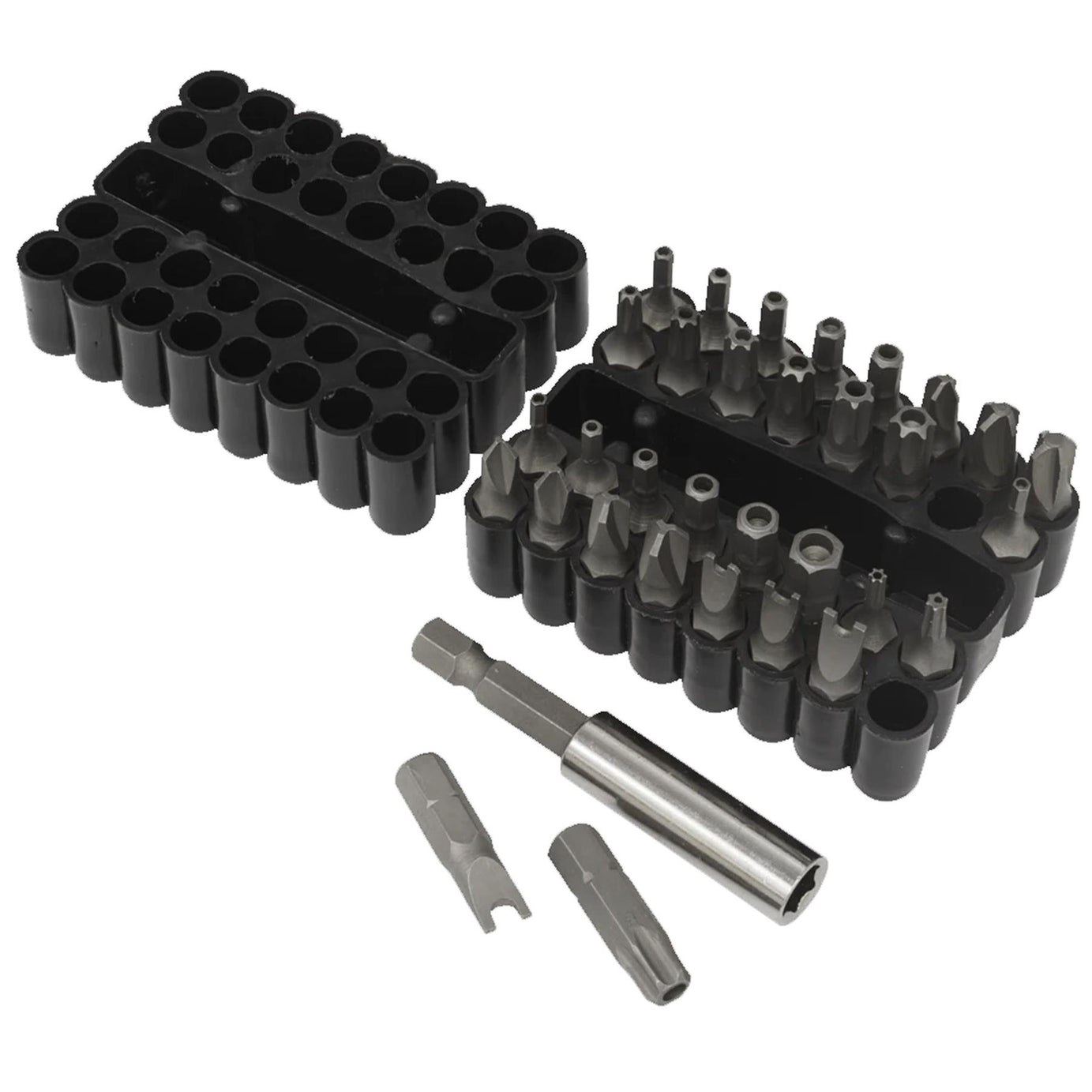 Sealey Security Bit & Magnetic Adaptor Set 33pc