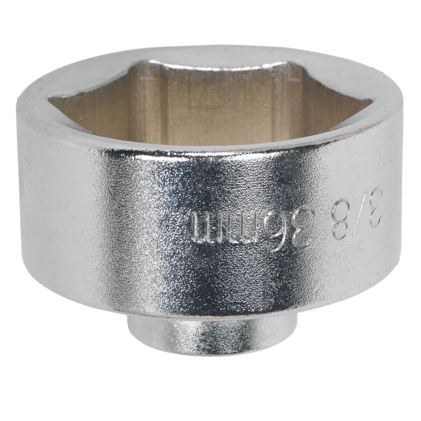 Sealey Low Profile Oil Filter Socket 36mm 3/8"Sq Drive