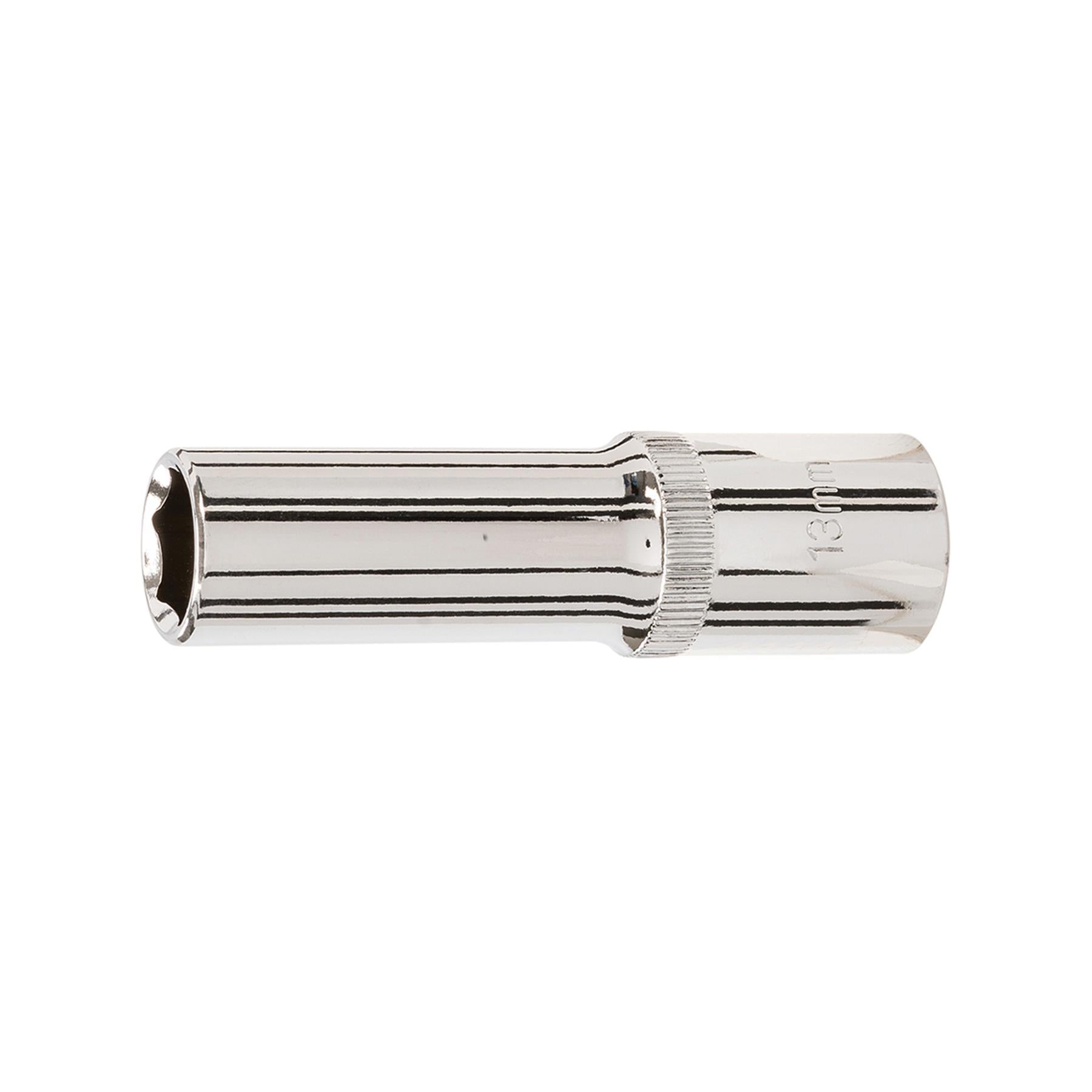 Quality Socket 1/2" Shallow Deep Drive Metric 13mm Long Hex Wrench