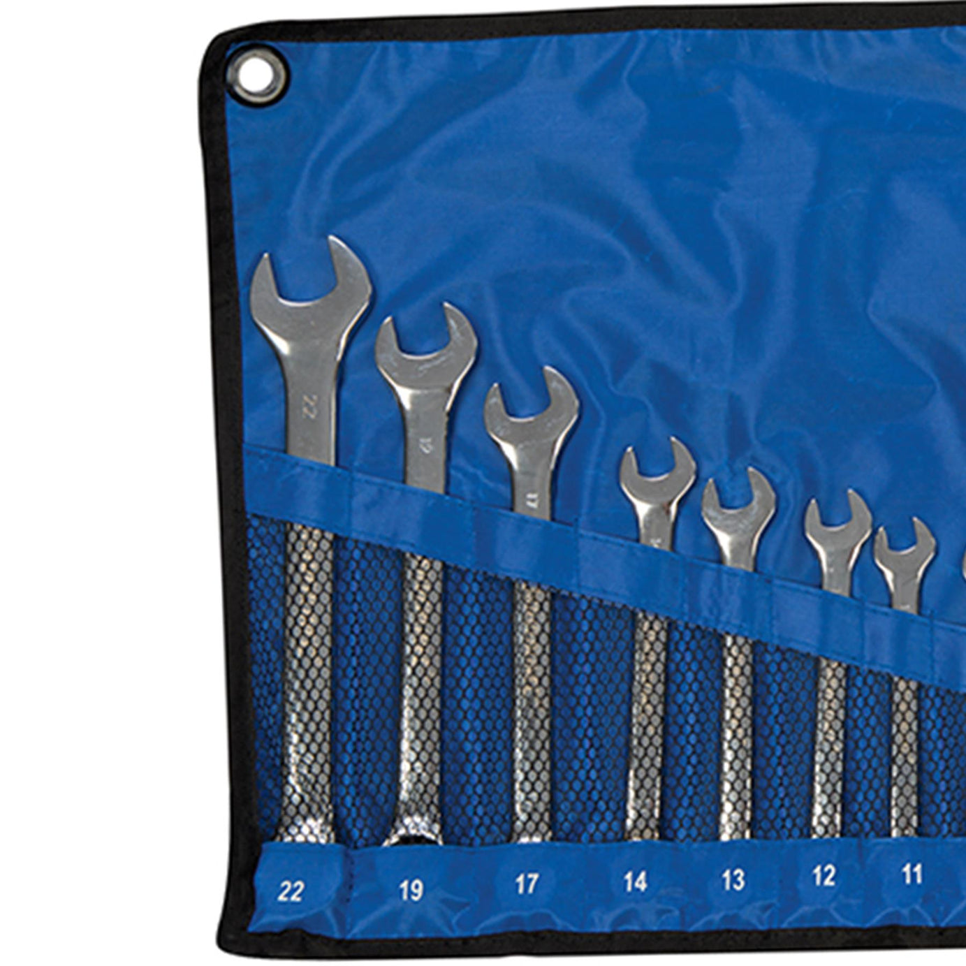 22Pce Combination Spanner Set 6- 22mm & 1/4 - 7/8" Drop-Forged Chrome Vanadium