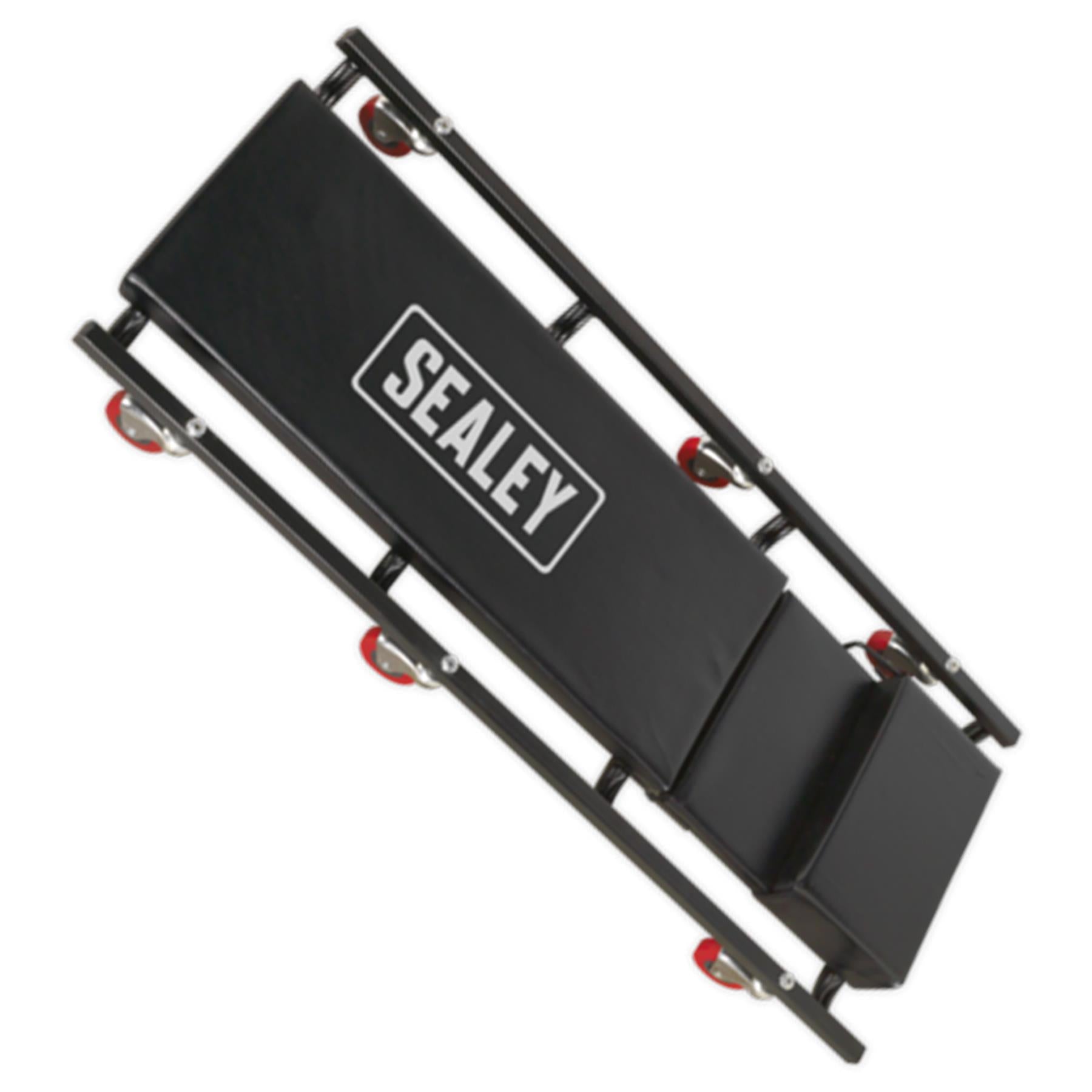 Sealey Creeper 40" with Steel Frame, 6 Wheels & Adjustable Headrest