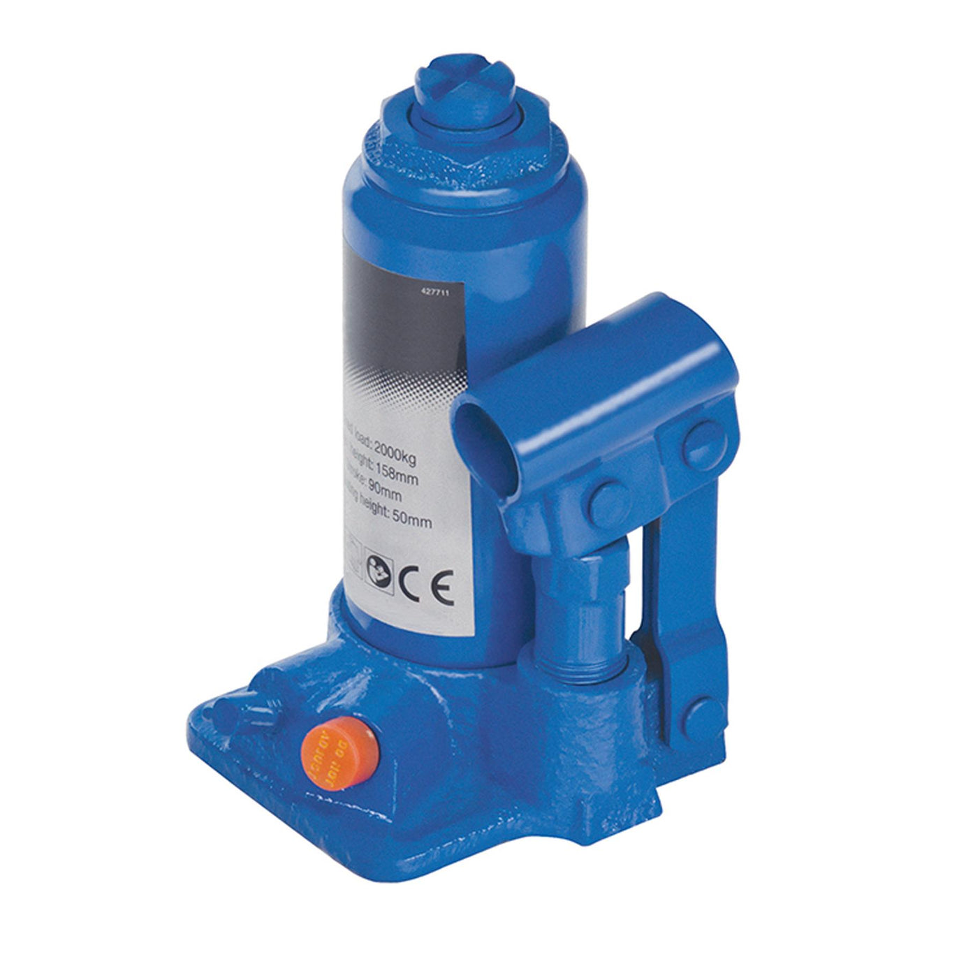 2 Ton Heavy Duty Hydraulic Bottle Jack Lifting Ram Car Van Boat Truck Caravan