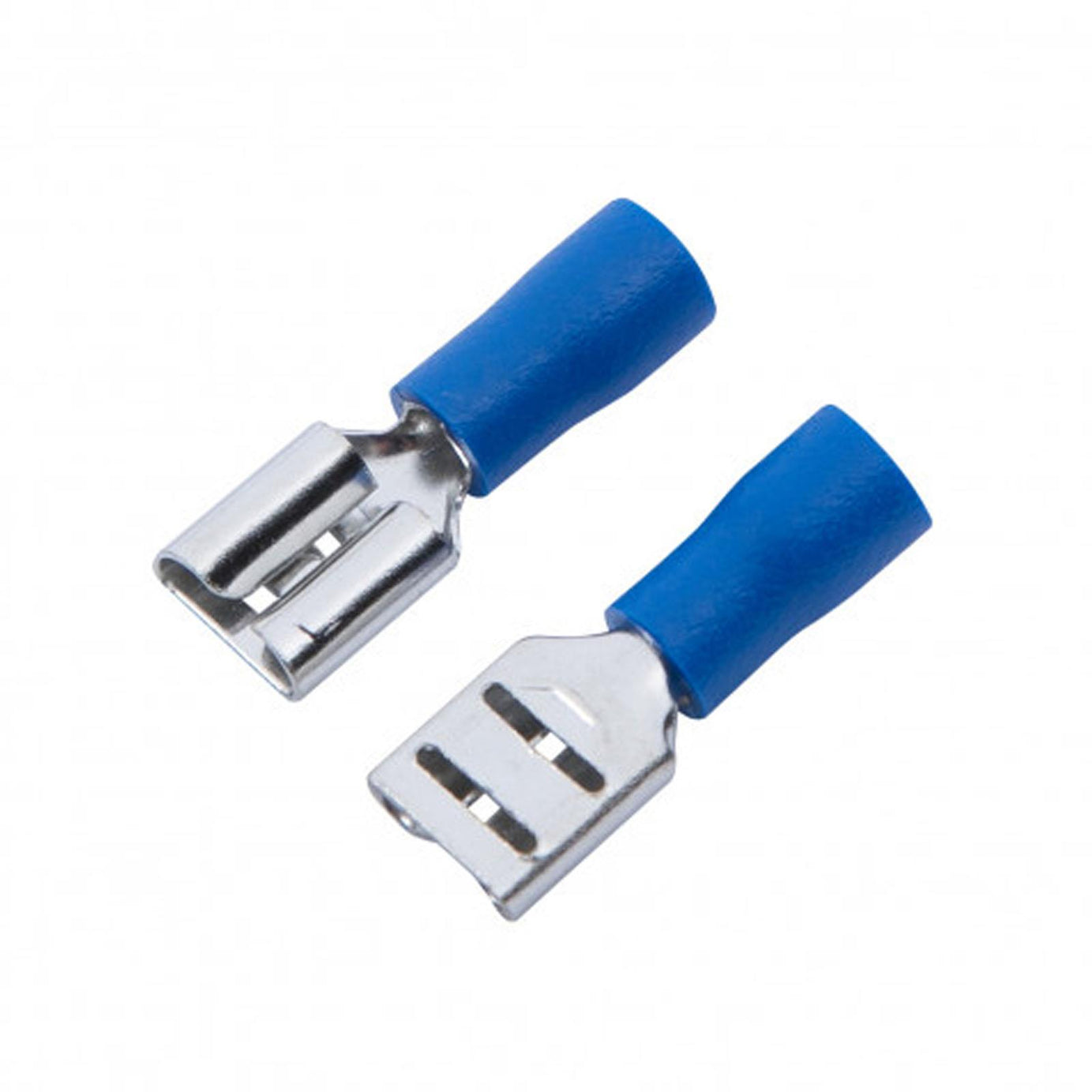 BlueSpot 100Pcs Blue Female Terminals Brass And PVC Terminals 15A Electrical New