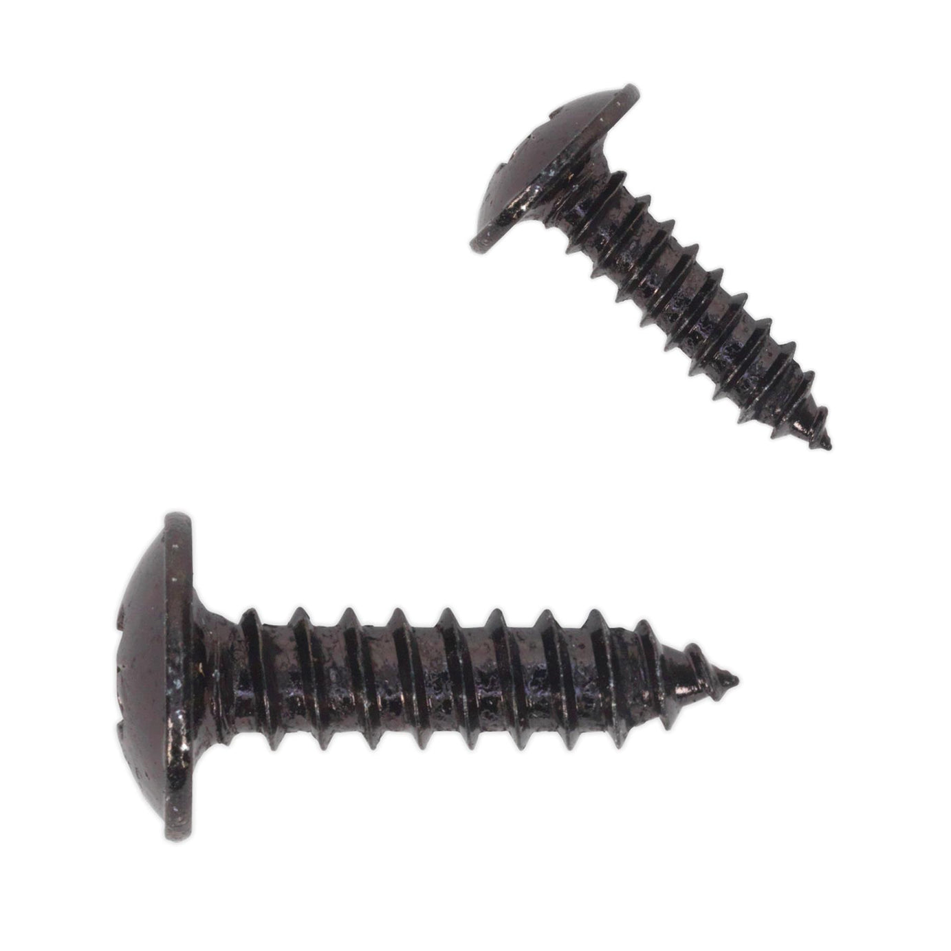 Sealey Self Tapping Screw 4.2 x 16mm Flanged Head Black Pozi Pack o