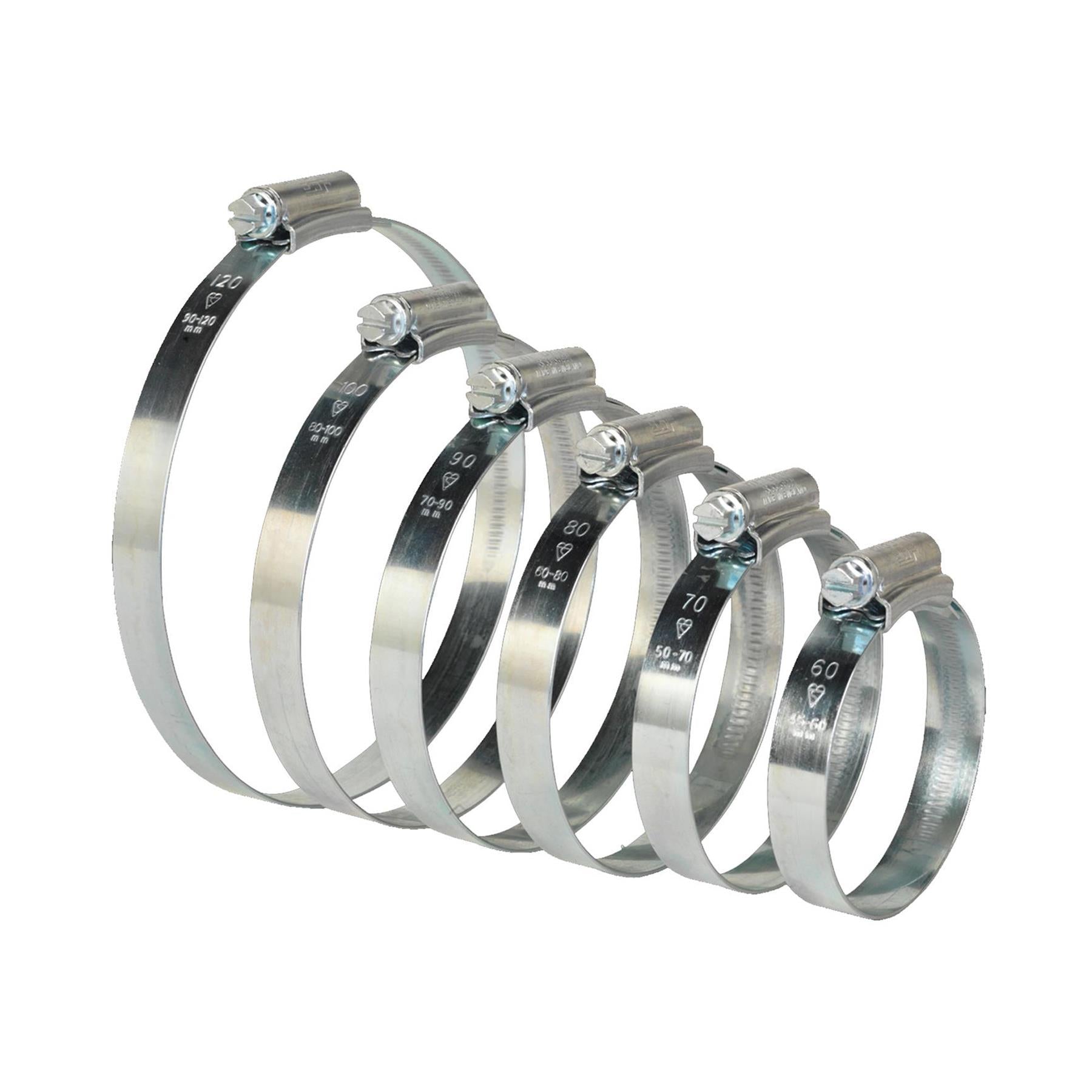 Sealey HI-GRIP Hose Clip Assortment 26pc Sizes �45-160mm