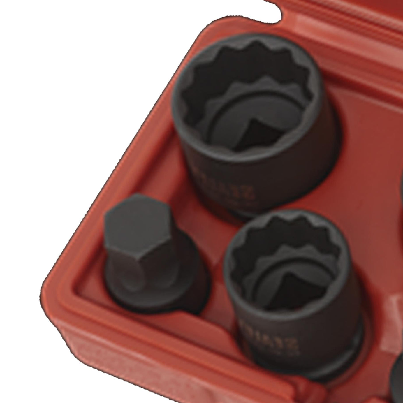Sealey Impact Hub Socket & Socket Bit Set 5pc 12-Point 1/2"Sq Drive