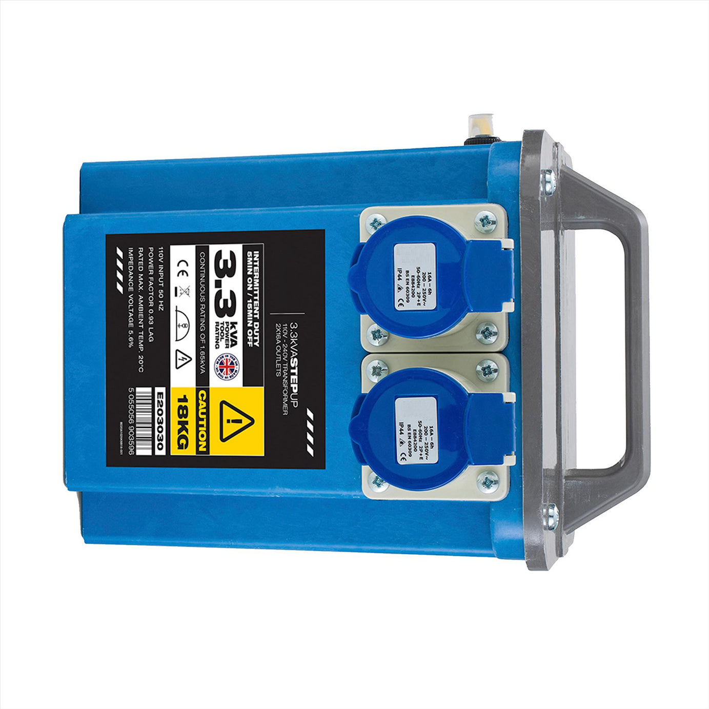 Defender 3.3kVA Step Up Transformer 230V 3300W