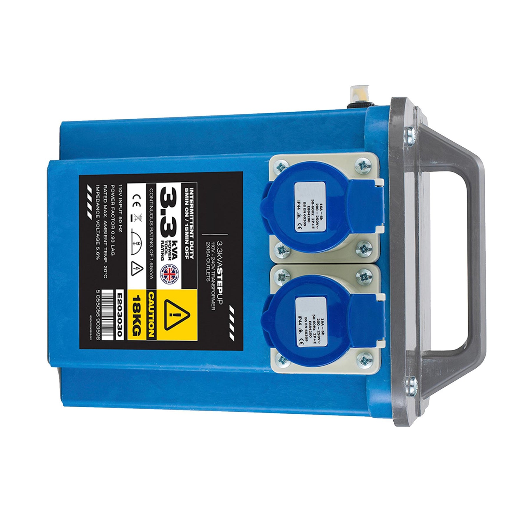 Defender 3.3kVA Step Up Transformer 230V 3300W