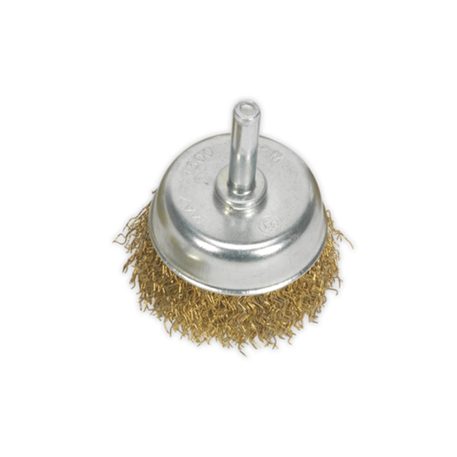 Sealey Wire Brush Set 5pc Brassed