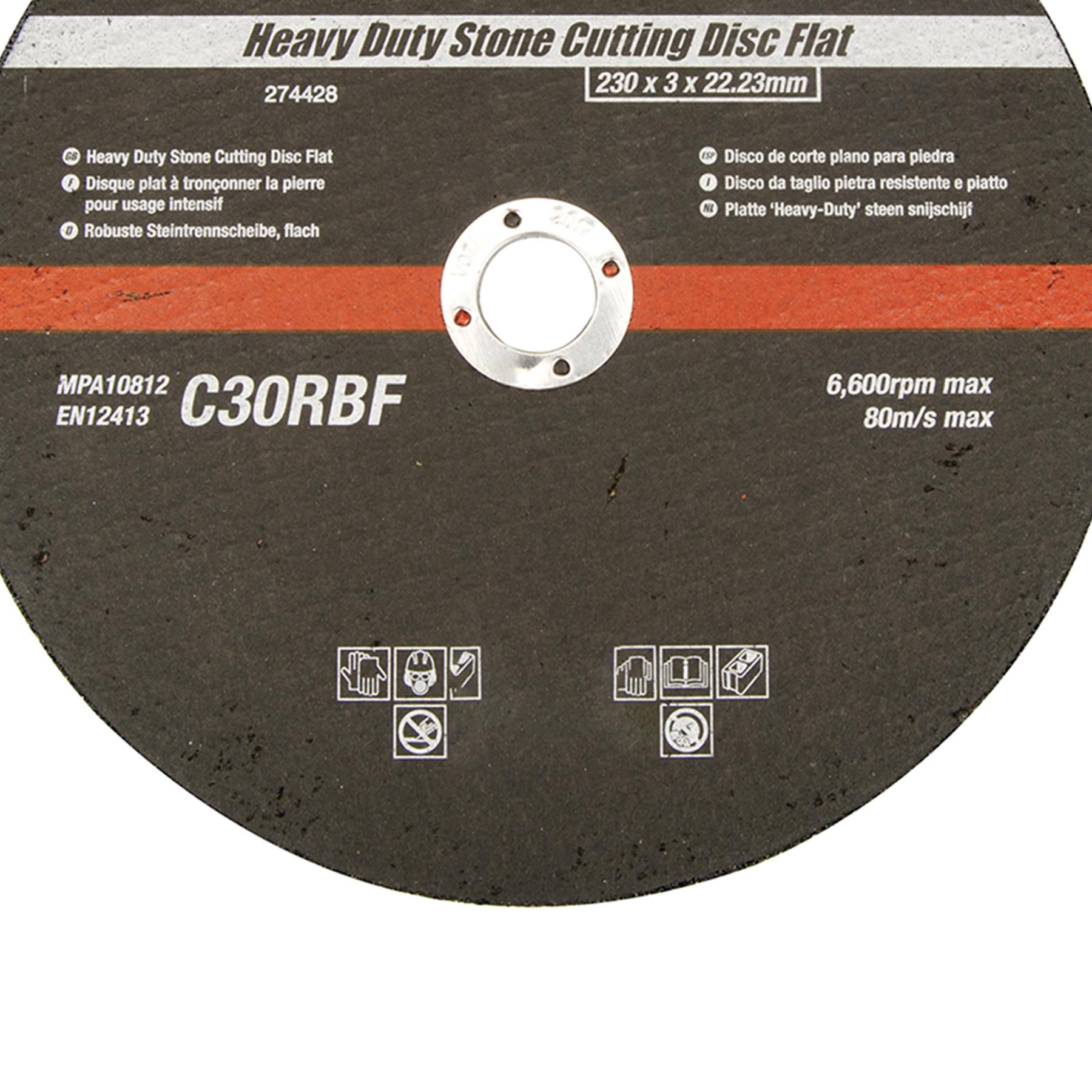 230 x 3 x 22.23mm Sanding Sheet Discs-Hole Punch Aluminium Oxide Hook Loop