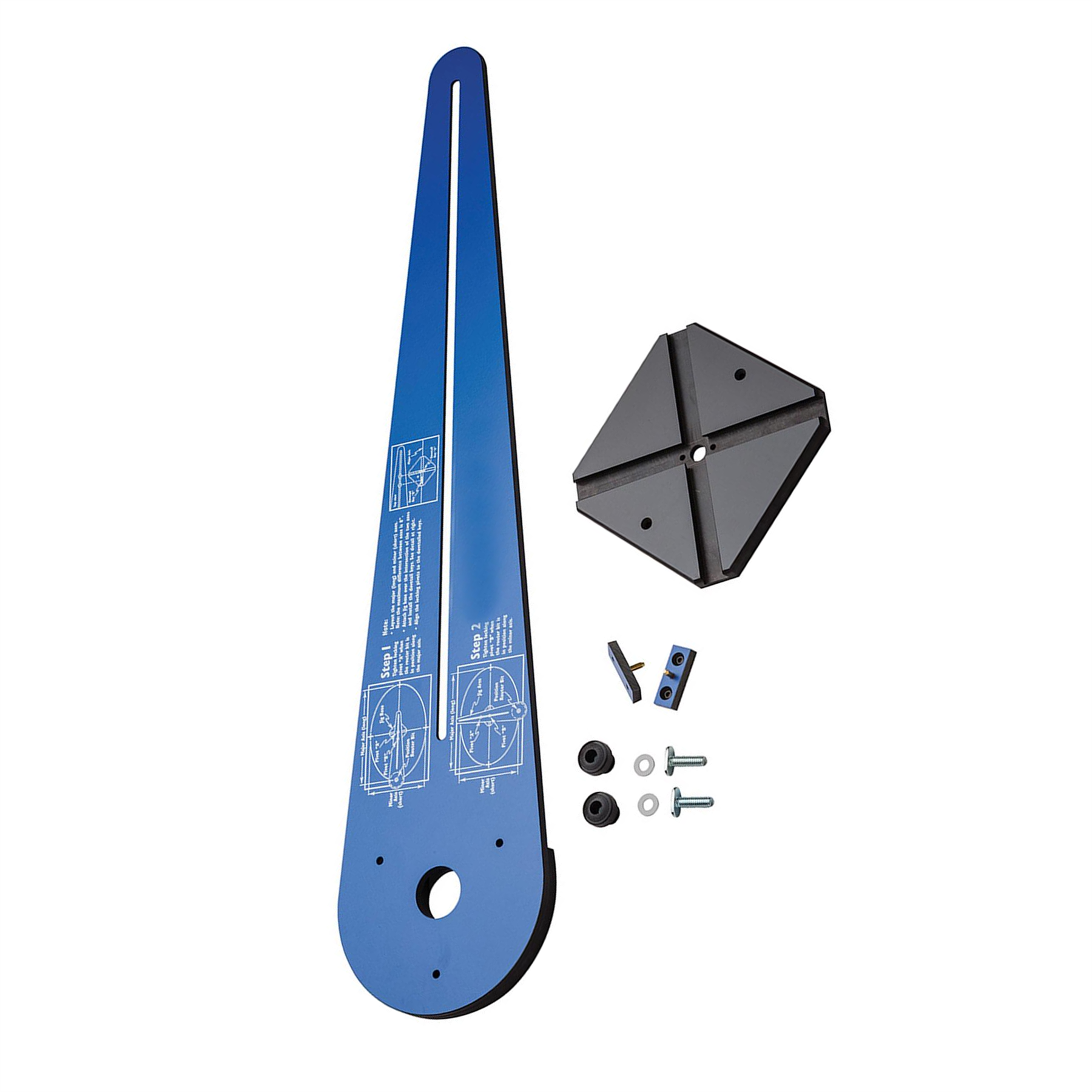 Ellipse Circle Router Jig 235 - 1320mm (9-1/4 - 52")  Durable Phenolic Material