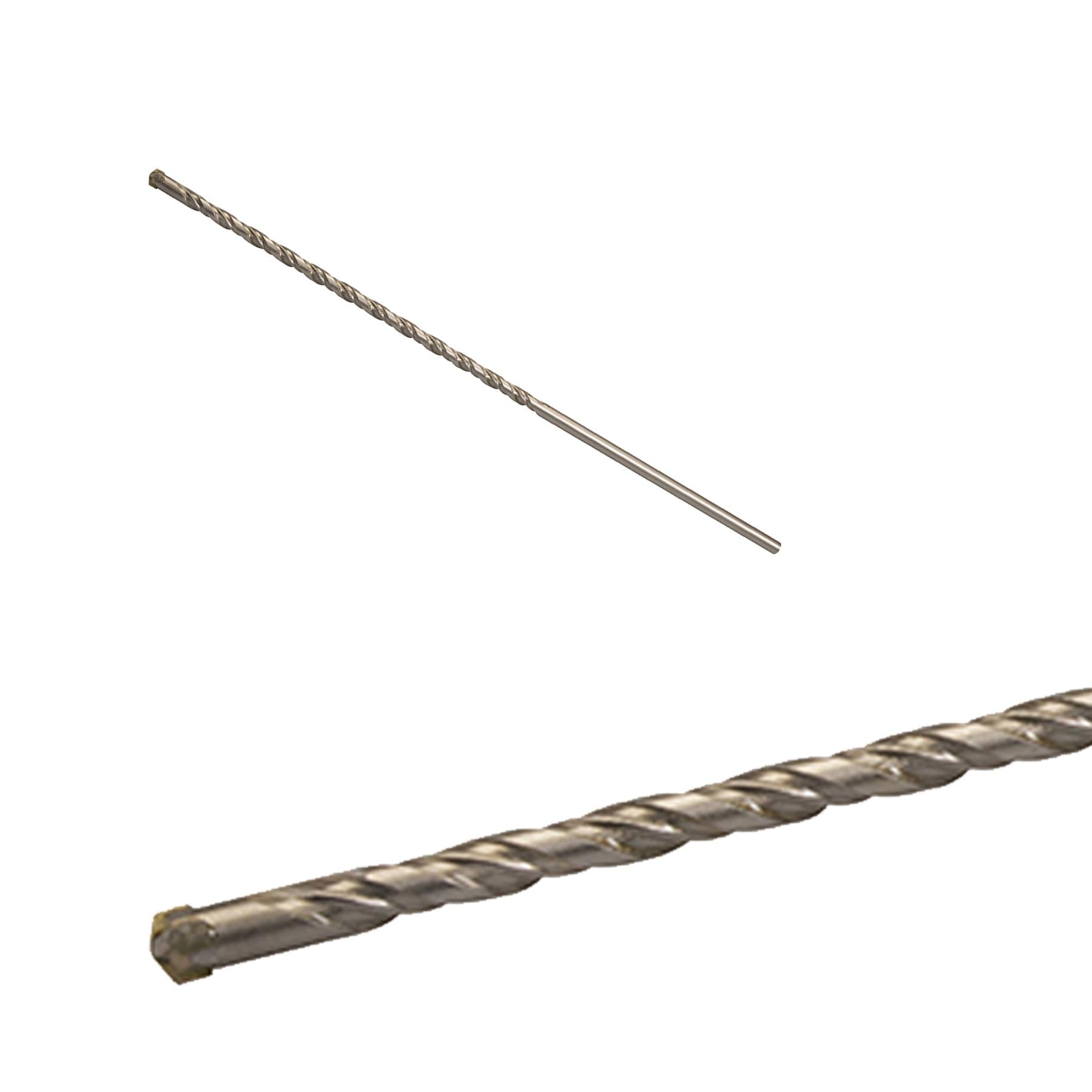 Cross Head Masonry Drill Bit 10 X 400mm Tungsten Carbide Tip Concrete Stone DIY