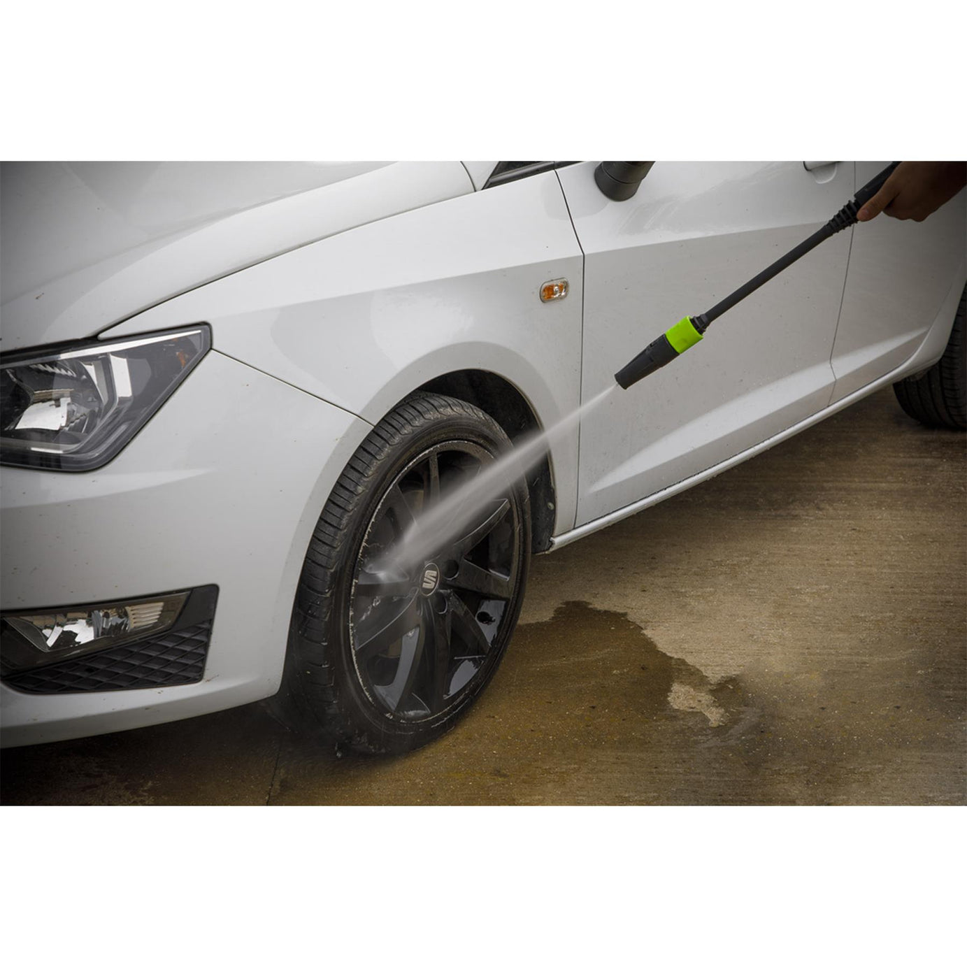 Sealey Pull Along Pressure Washer 140bar with TSS 1800W