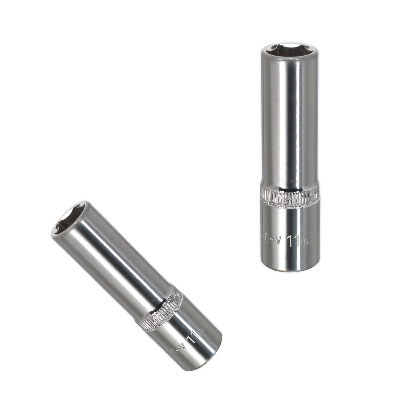Sealey WallDrive Socket 11mm Deep 3/8"Sq Drive Fully Polished