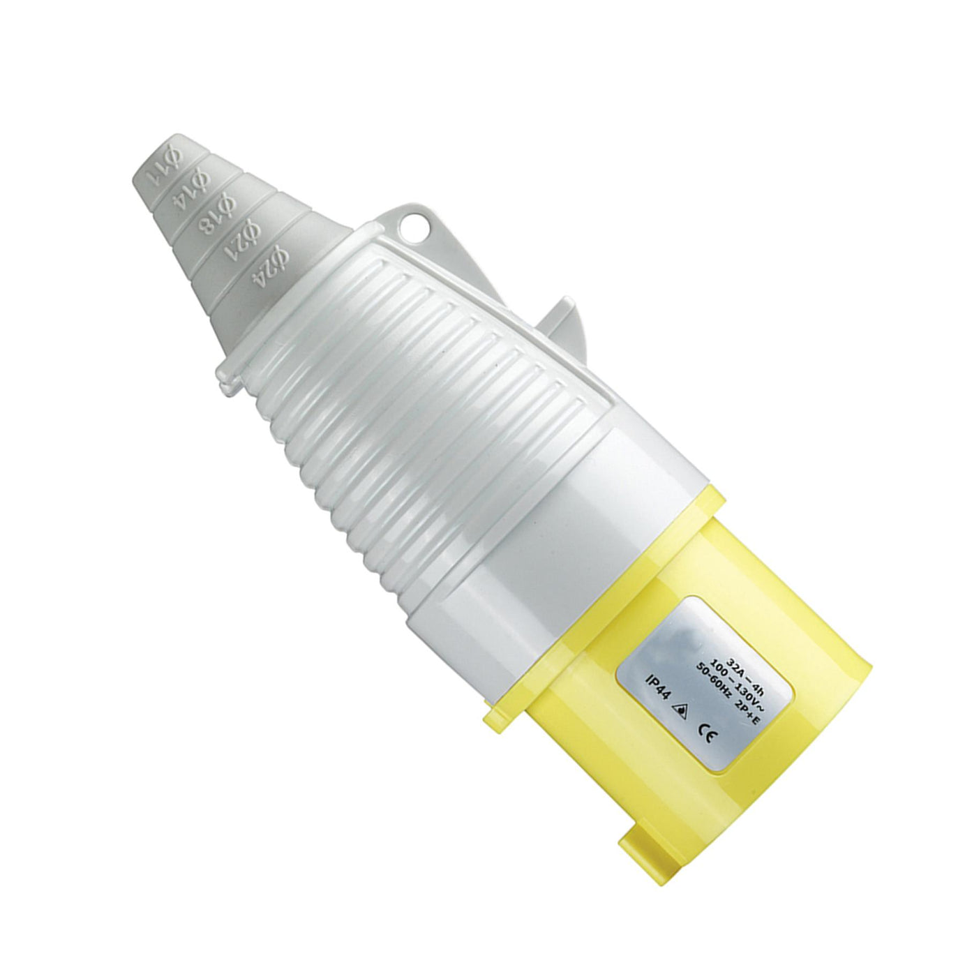 Defender 32A Plug Yellow 110V Electrical Industrial