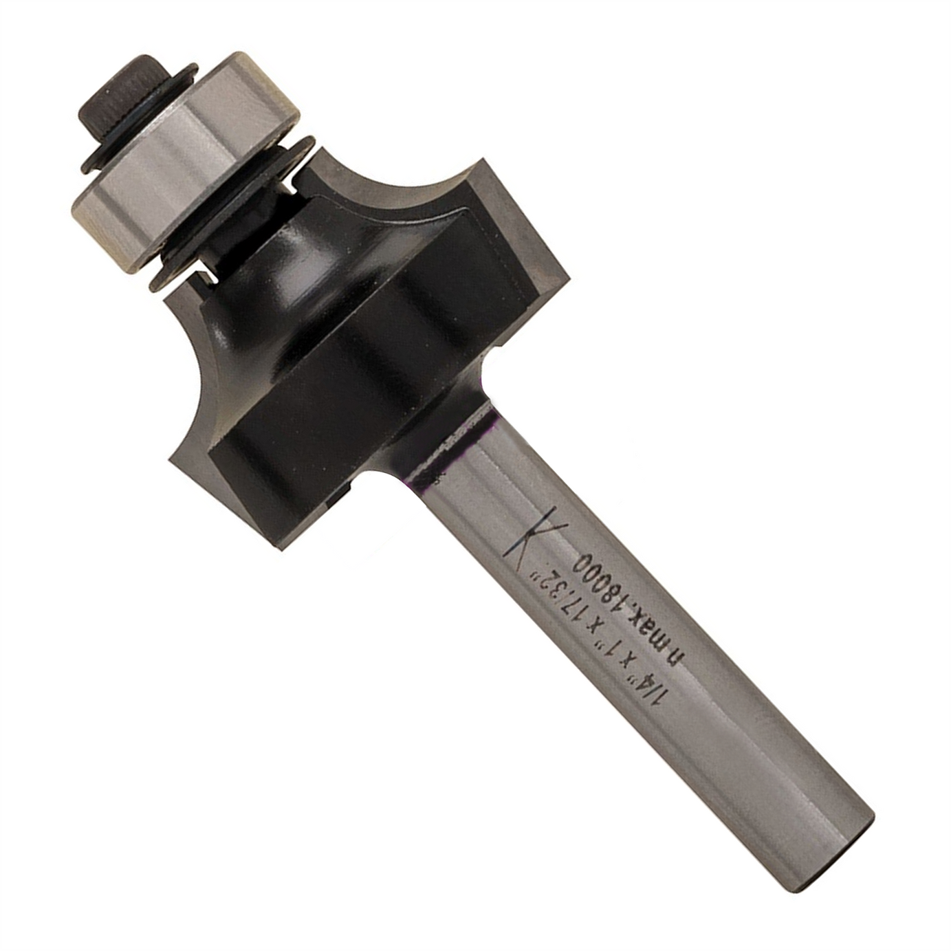 1/4" Roundover Bit 1" X 17/32" Single-Piece High-Strength Body High Quality
