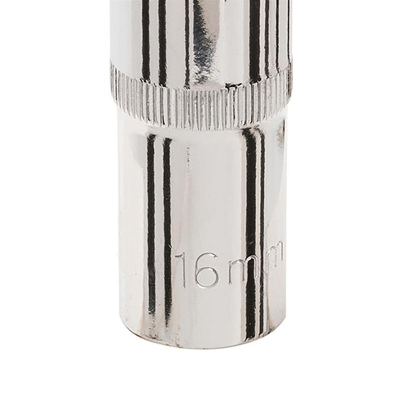Quality Socket 1/2" Shallow Deep Drive Metric 16mm Long Hex Wrench