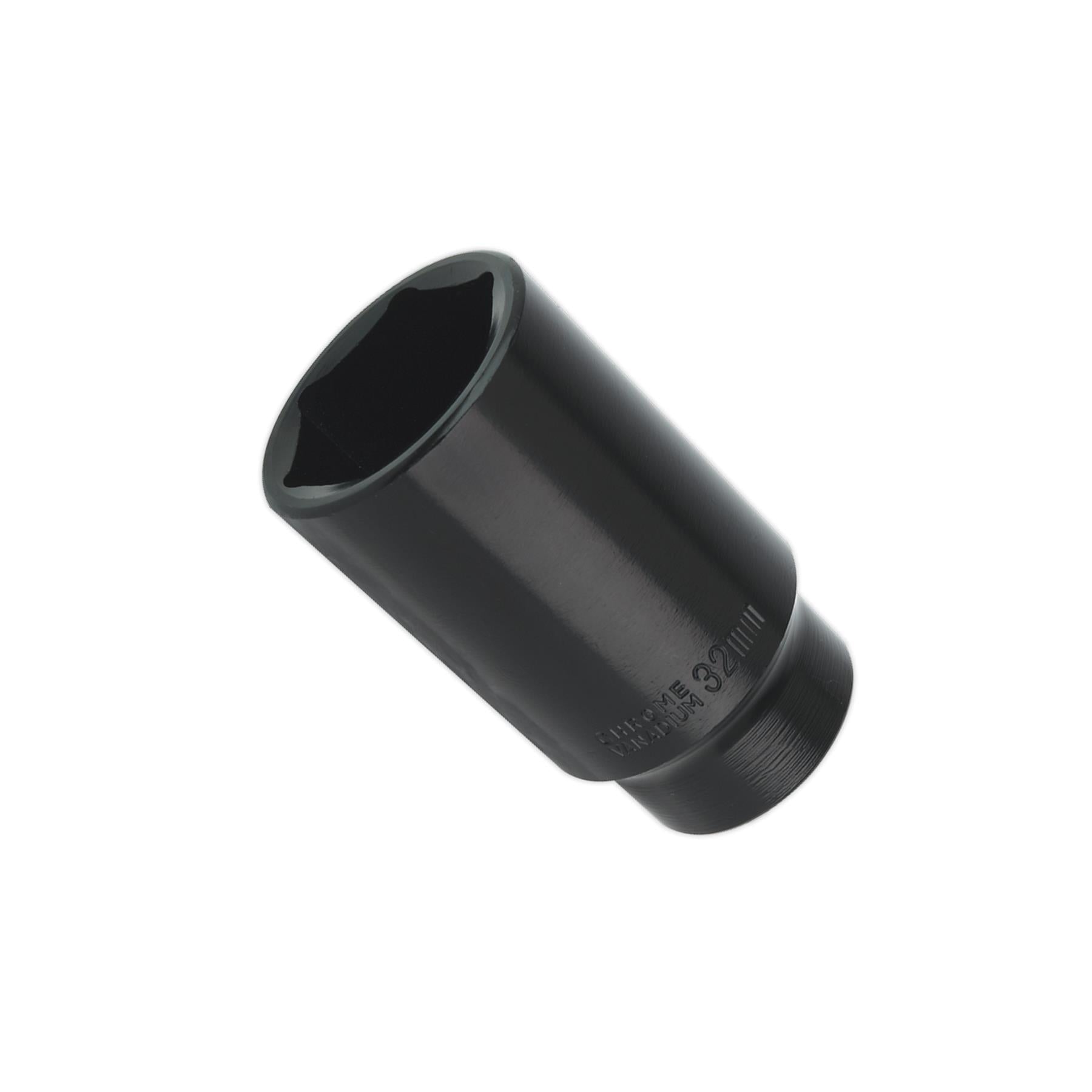 Sealey Impact Socket 32mm Deep 1/2"Sq Drive
