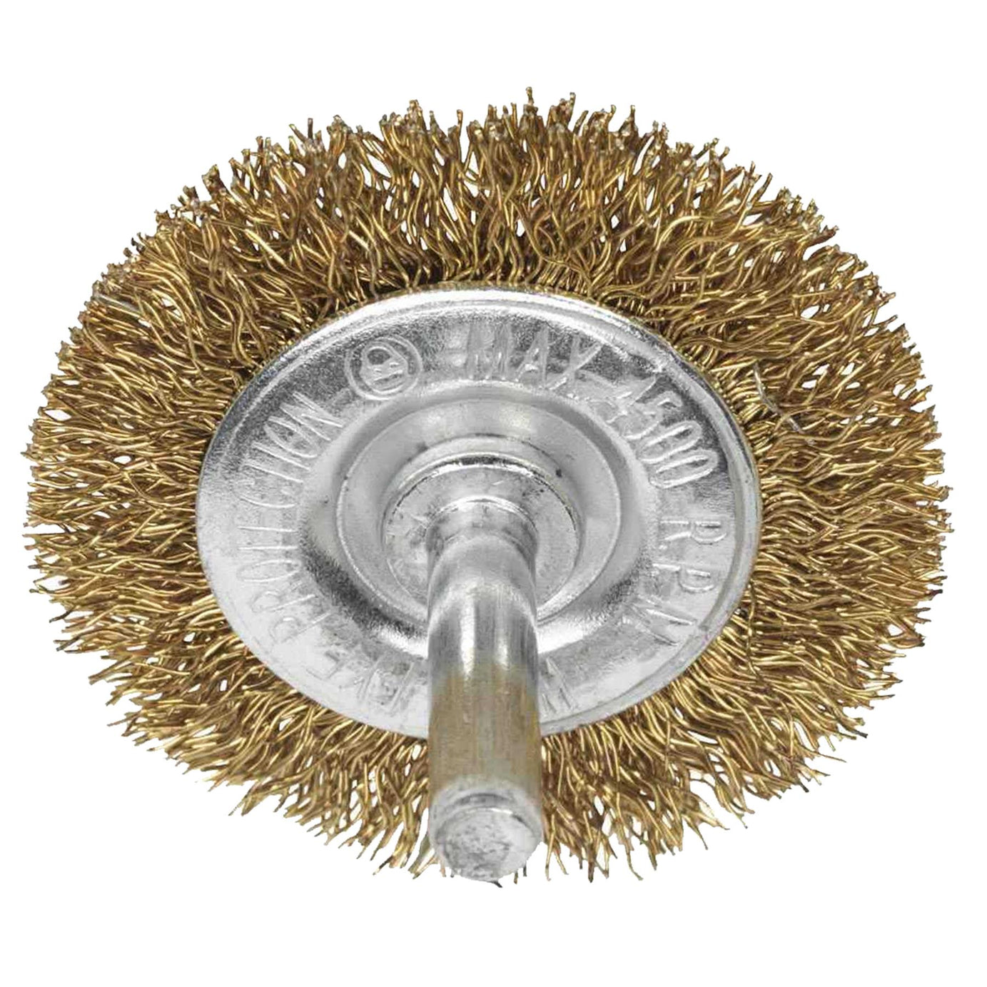 Sealey Flat Wire Brush 50mm with 6mm Shaft