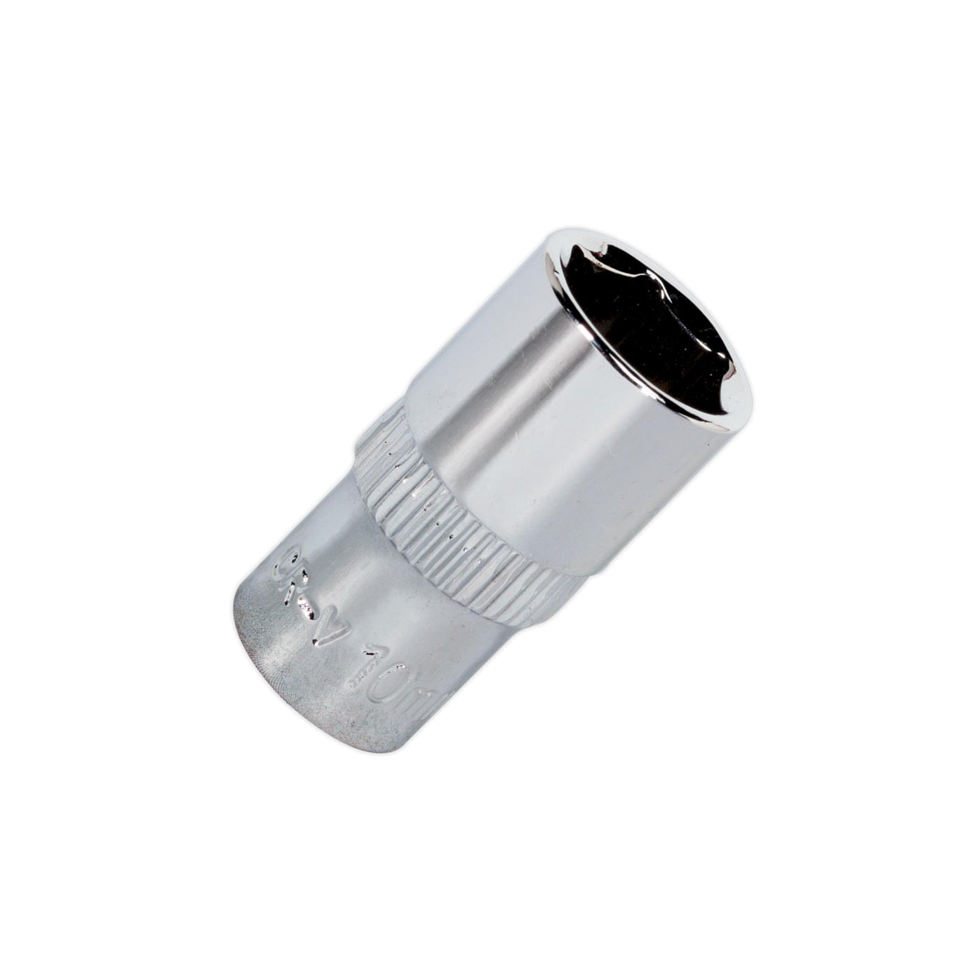 Sealey WallDrive® Socket 10mm 1/4"Sq Drive Fully Polished