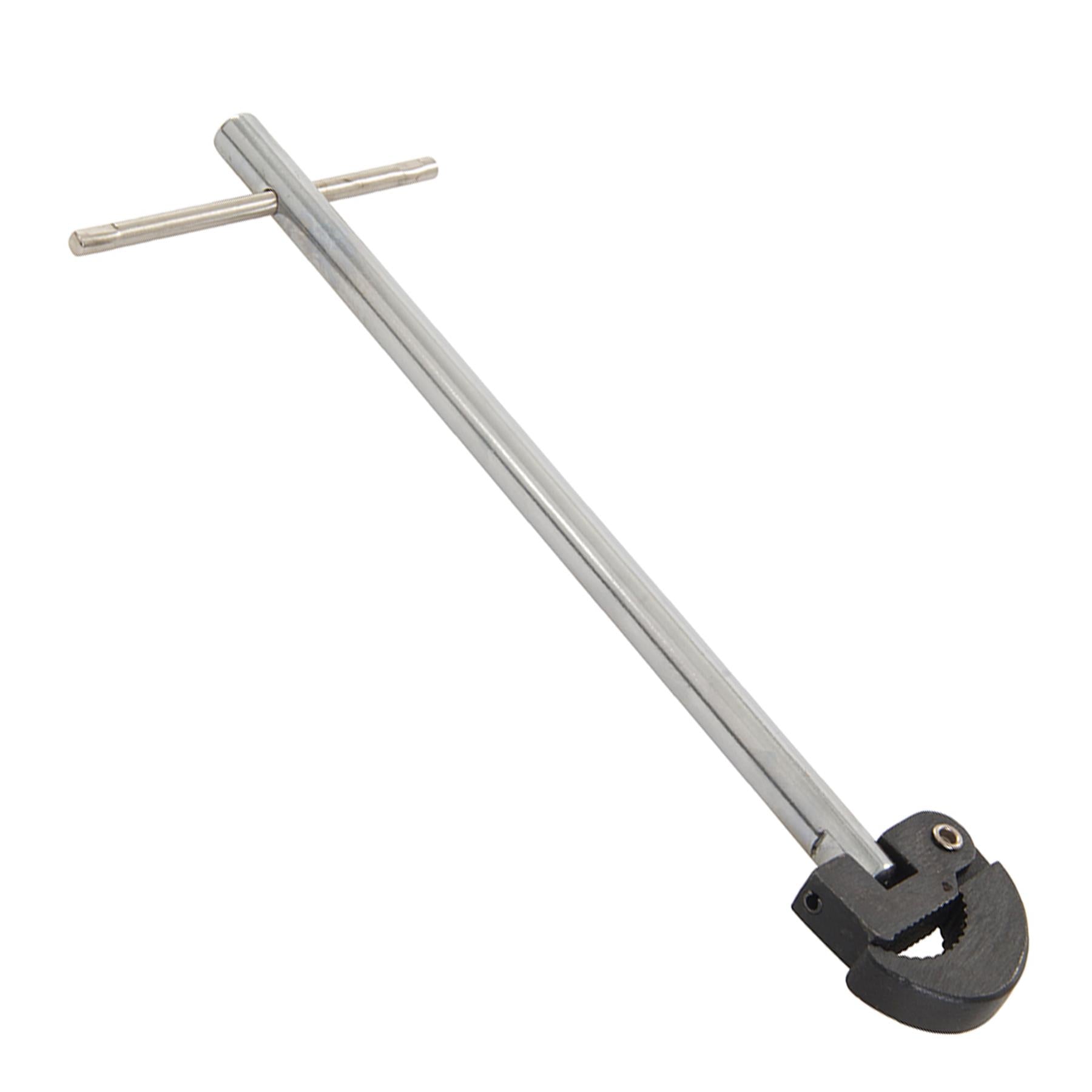 Adjustable Basin Wrench 280mm Hardened Steel Jaws And Adjustable Pivot Head