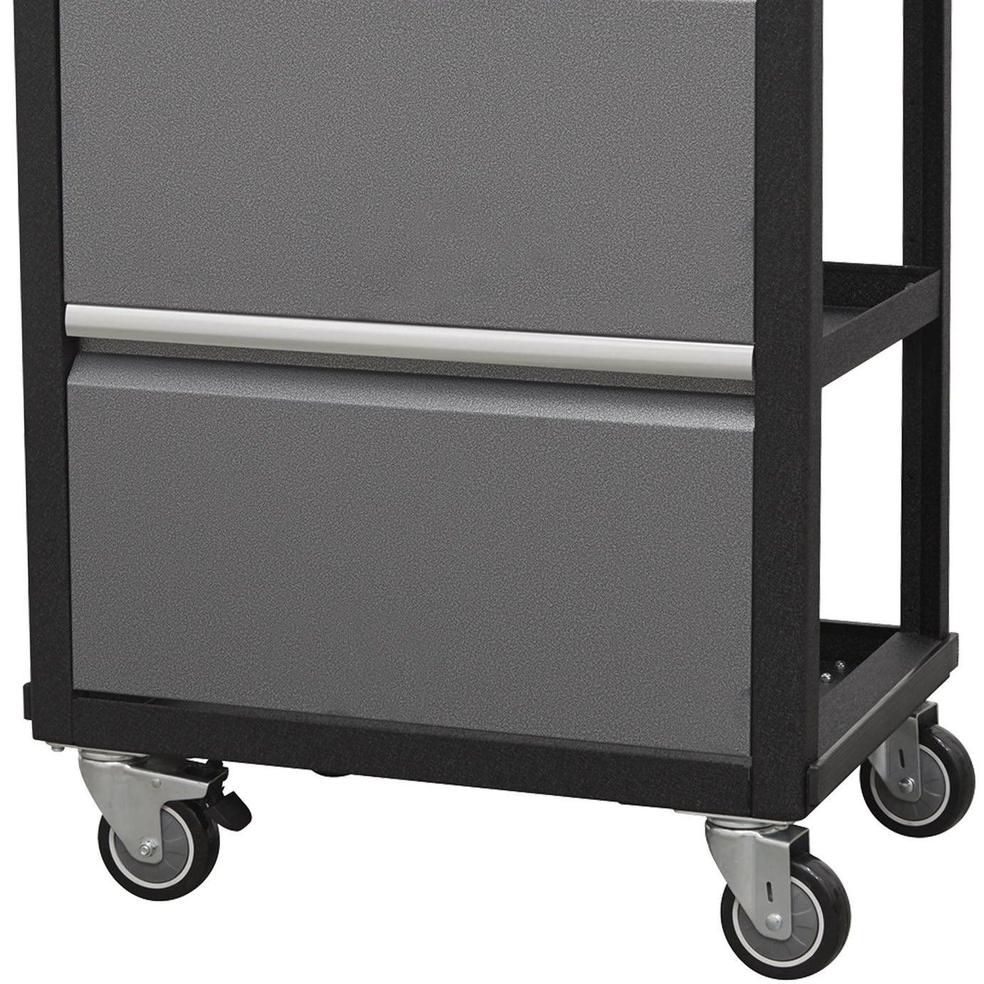 Sealey Modular Mobile Workshop Trolley Aluminium handles.