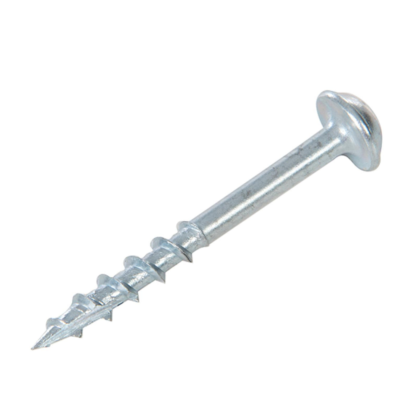 Zinc Pocket-Hole Screws Washer Head Coarse Thread Rust Resistant- 8x1-1/2" 250pk