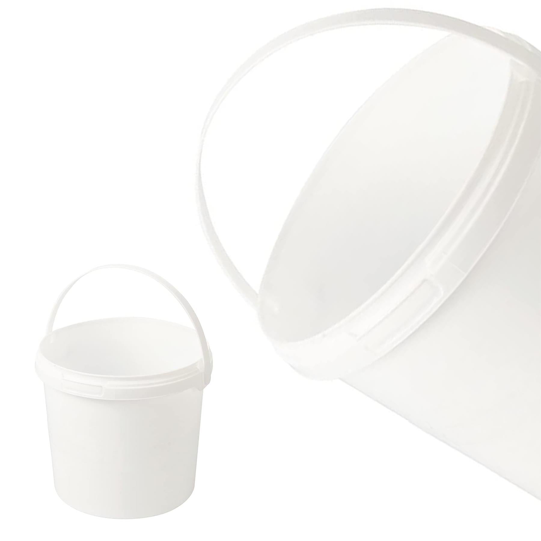 Plastic Paint Kettle 1.5Ltr Paintbrush Holder Painting & Decorating Tool 5 PK