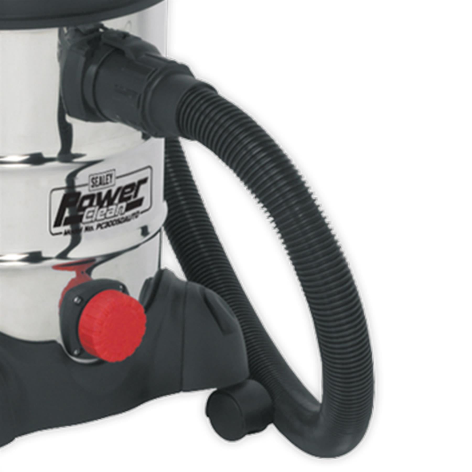 Sealey Vacuum Cleaner Ind 20L 1400W/230V S/Less Drum Auto Start