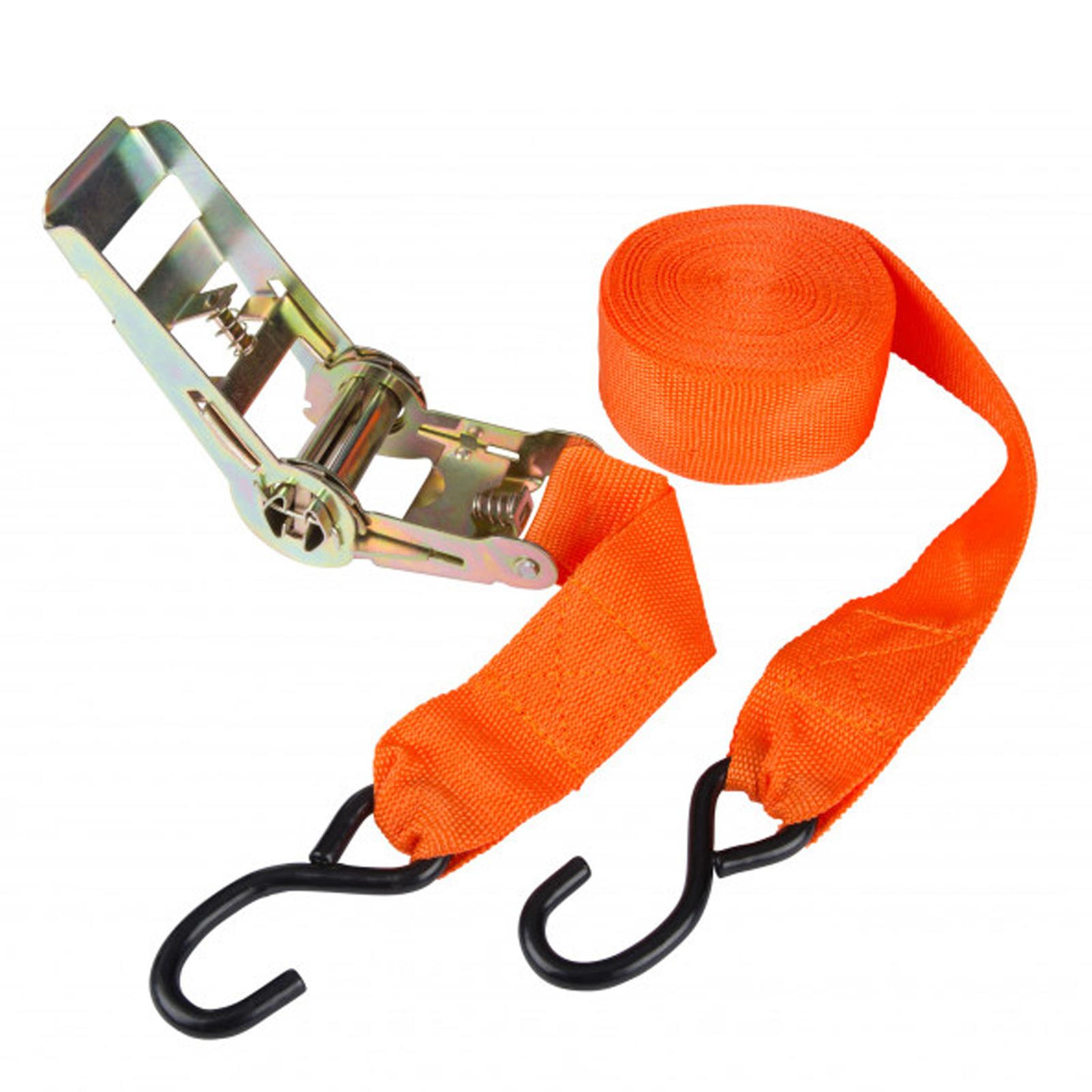 1 X BlueSpot 7.5 RATCHET TIE DOWN Load Strap Cargo Trailer 50mm x 7.5m/25ft