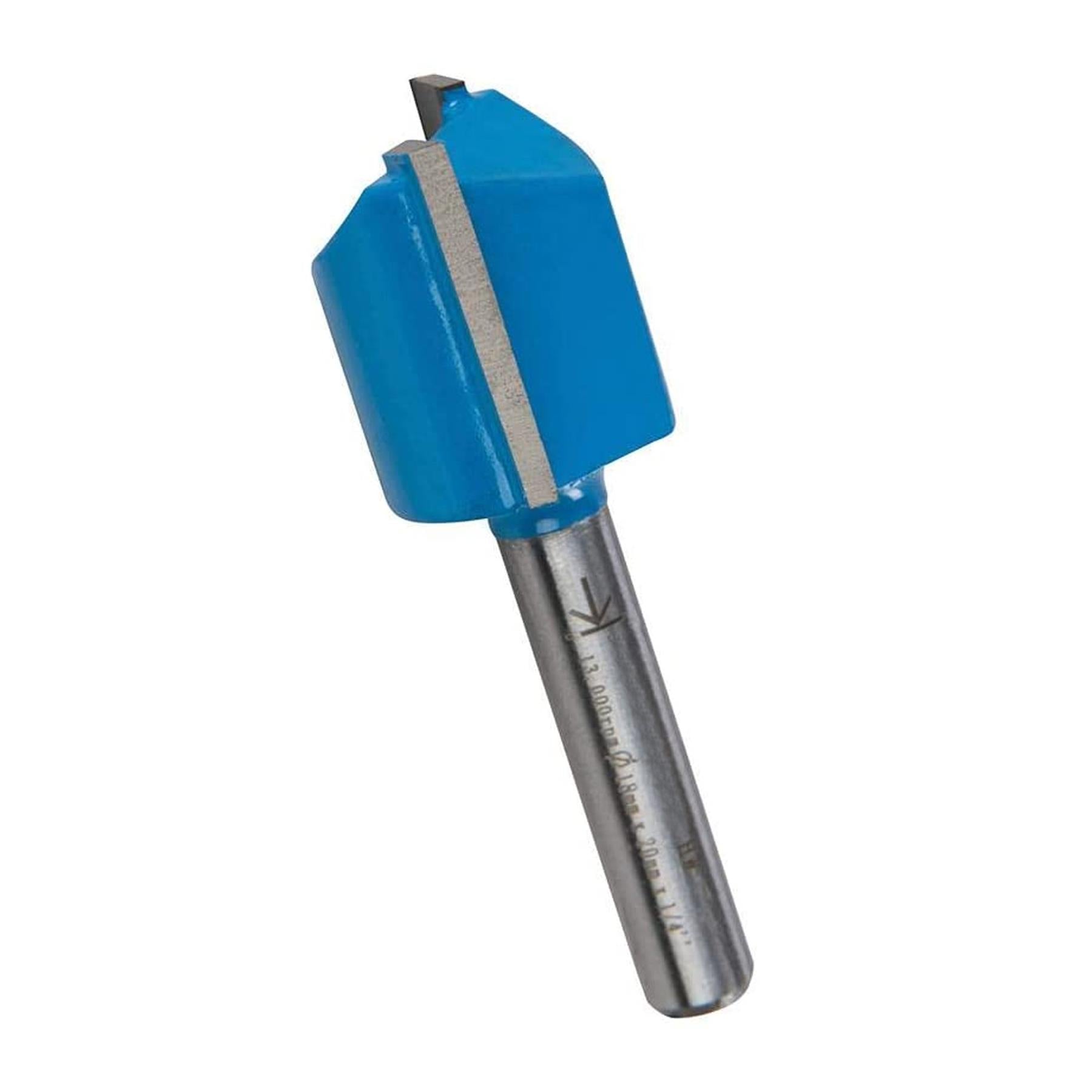 1/4" Shank Straight Metric Router Bits TCT Cutter Woodwork 20mm x 18mm Diameter