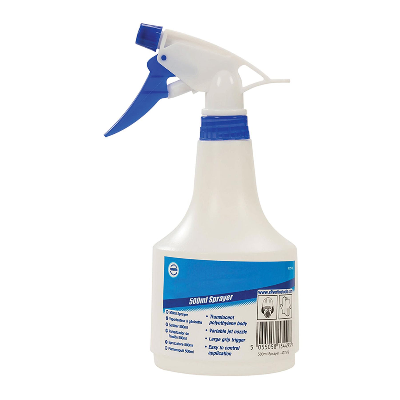 Empty Trigger Water Sprayer Hand Spray Bottle Plants Garden Cleaning Flowers