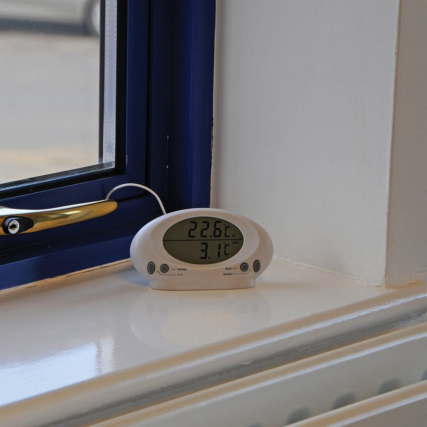 Indoor/Outdoor Thermometer -10°C To °C Twin Display Thermometer Quality