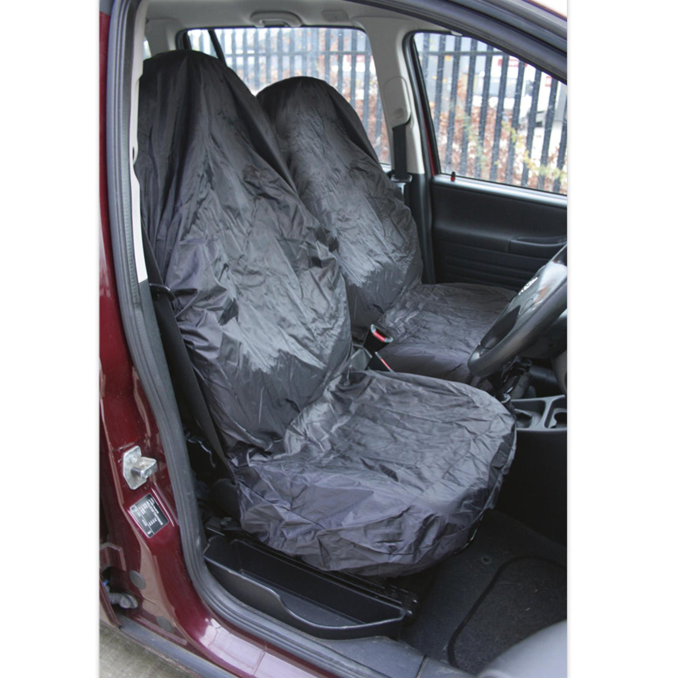 Sealey Front Seat Protector Set 2pc Lightweight