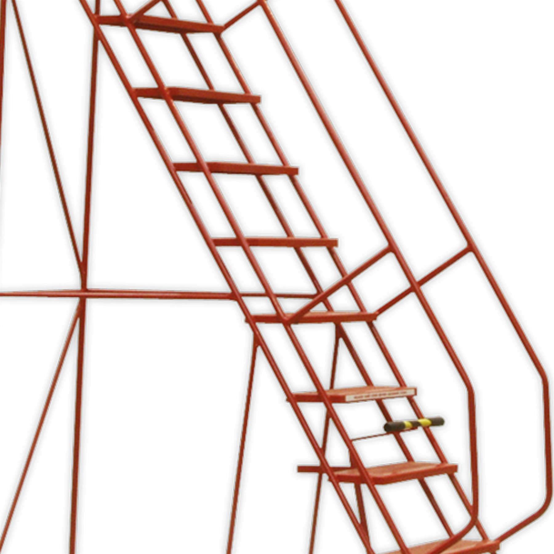 Sealey Mobile Safety Steps 3-Tread Garage Workshop DIY