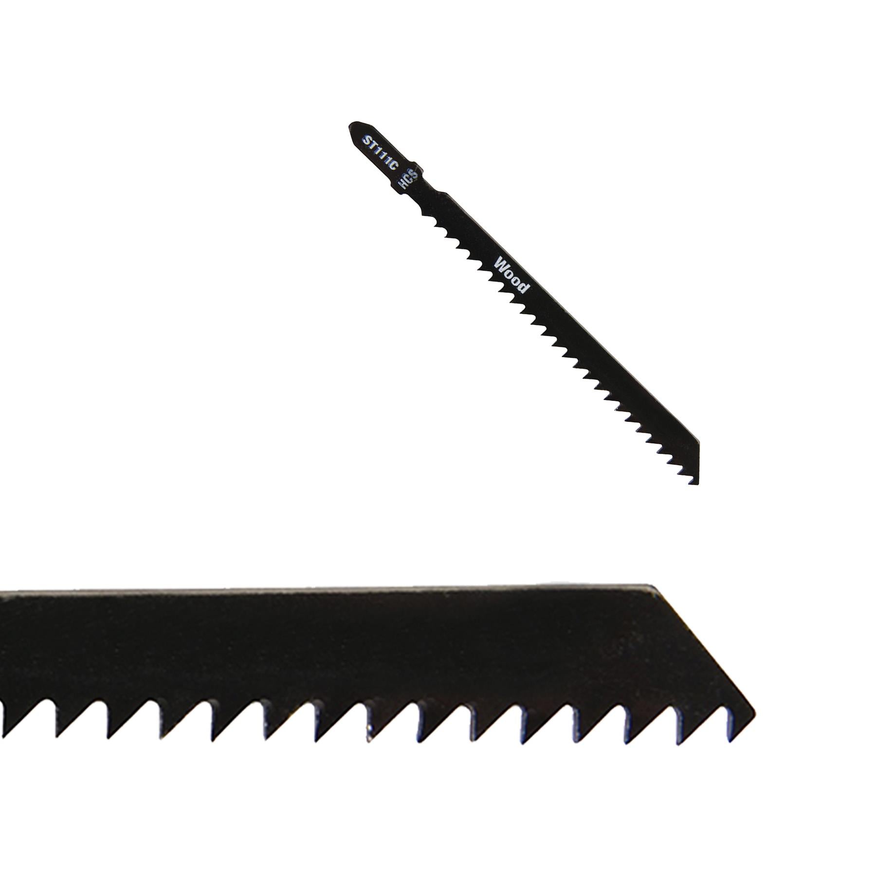 5 X Jigsaw Blade Blades Wood Cutting Softwood Pipes Profiles DIY ST111C
