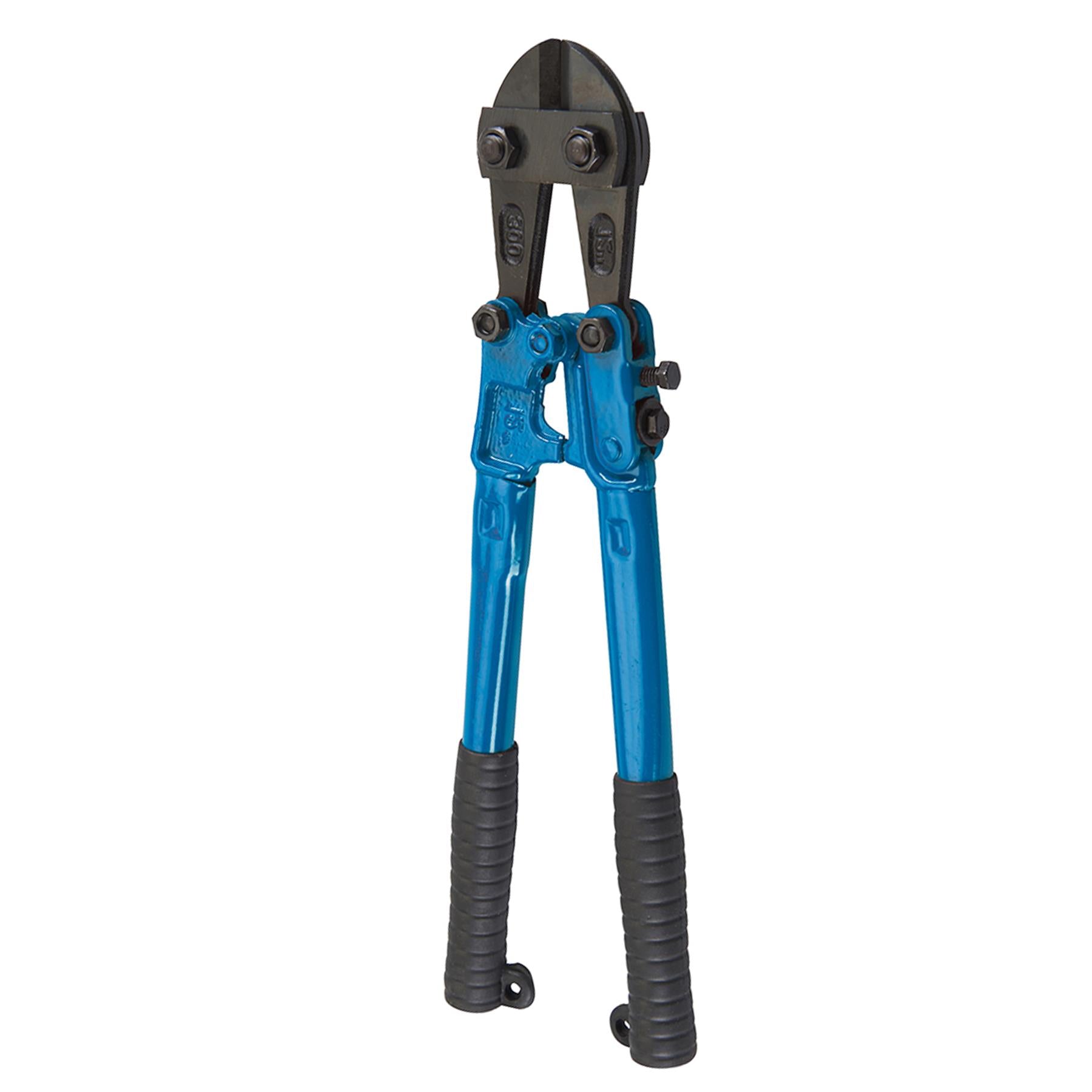 Bolt Cutters 300mm Length - Jaw 5mm Plastic Handle Grips Cuts Hardened Steel 12"
