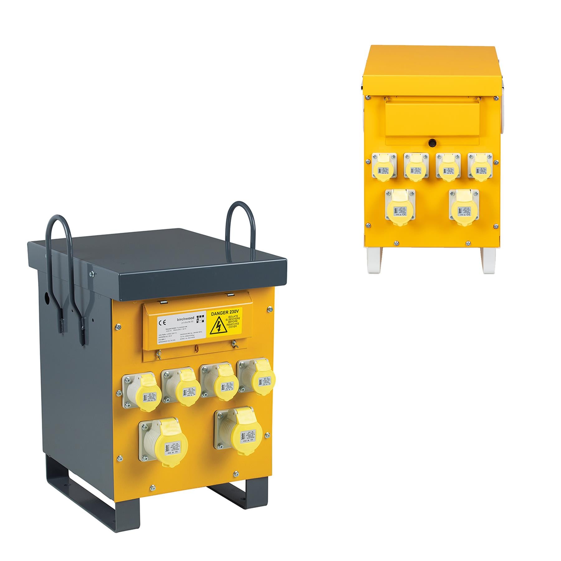 Defender 10kVA Single Phase Transformer 110V 16A/32A