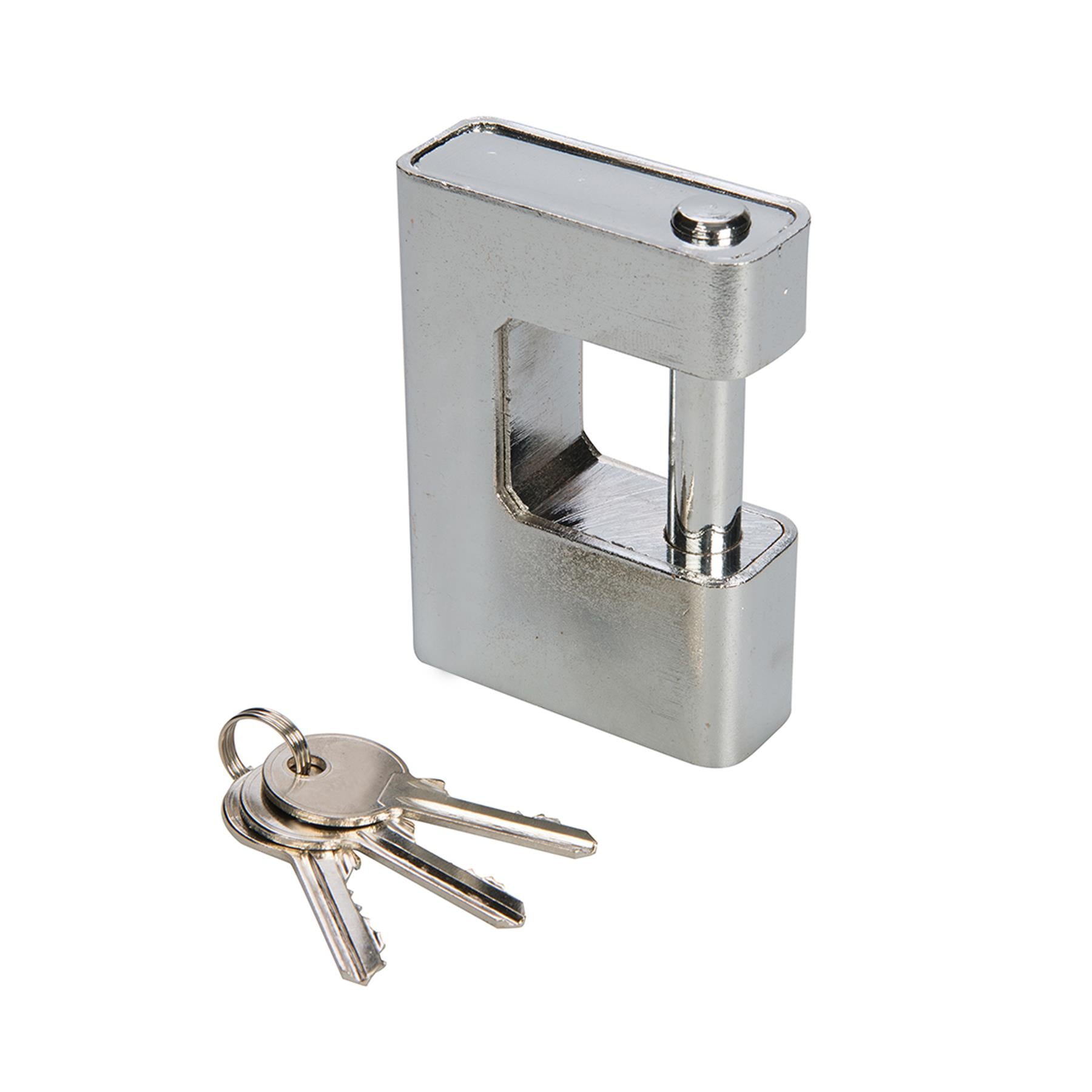 Heavy Duty Close Armoured Shutter Lock Padlock 90mm - Security & Safety