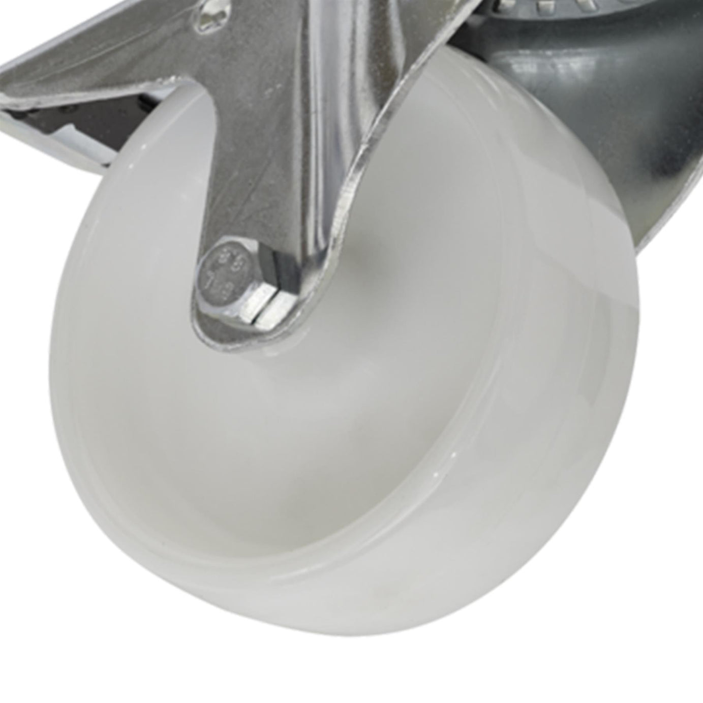 Sealey Castor Wheel Bolt Hole Swivel with Total Lock 100mm