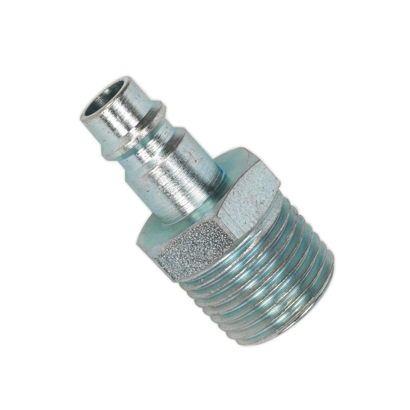 Sealey Screwed Male Adaptor Air Line Connector Quick Coupling 1/2"BSPT Pack of 2