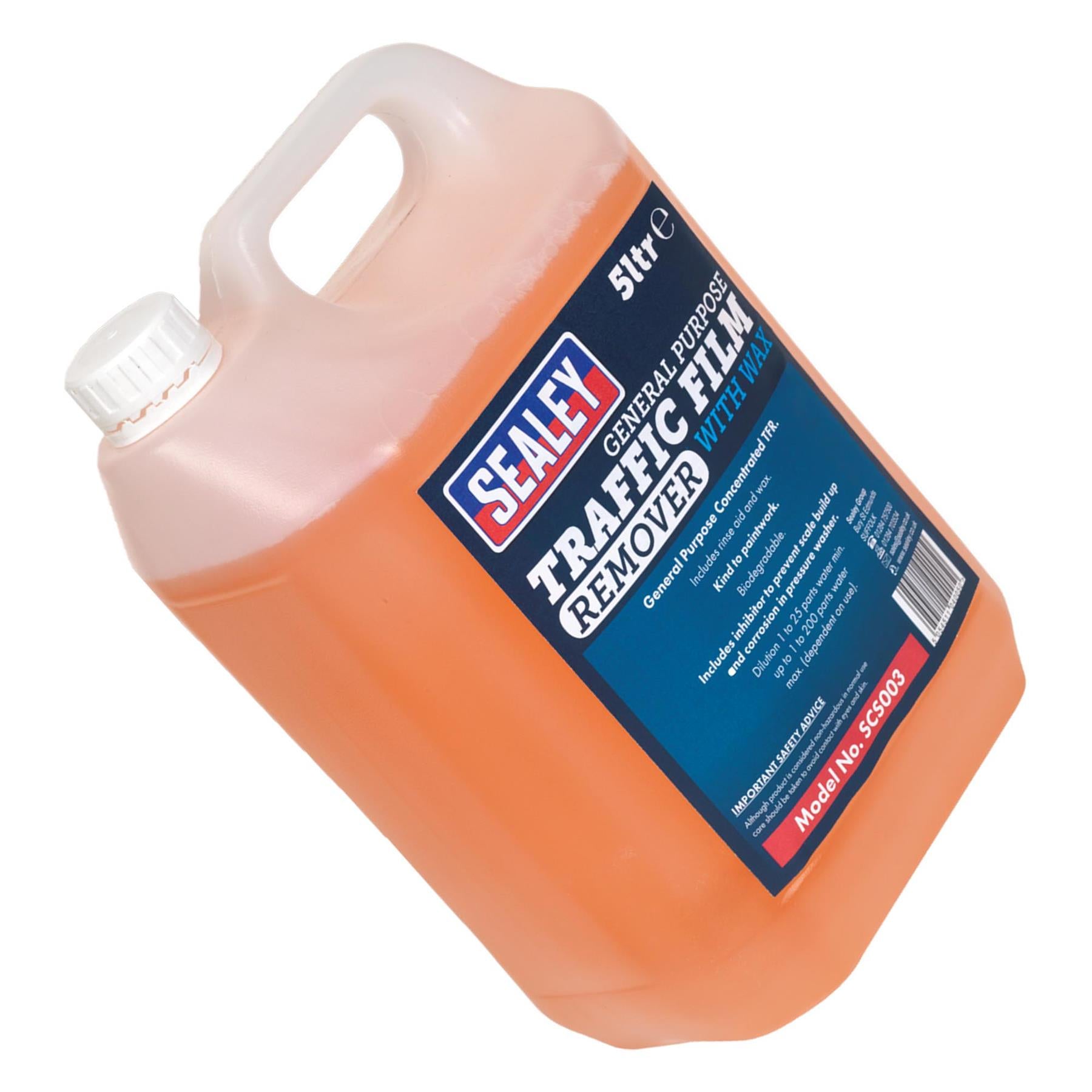 Sealey TFR Detergent with Wax Concentrated 5L