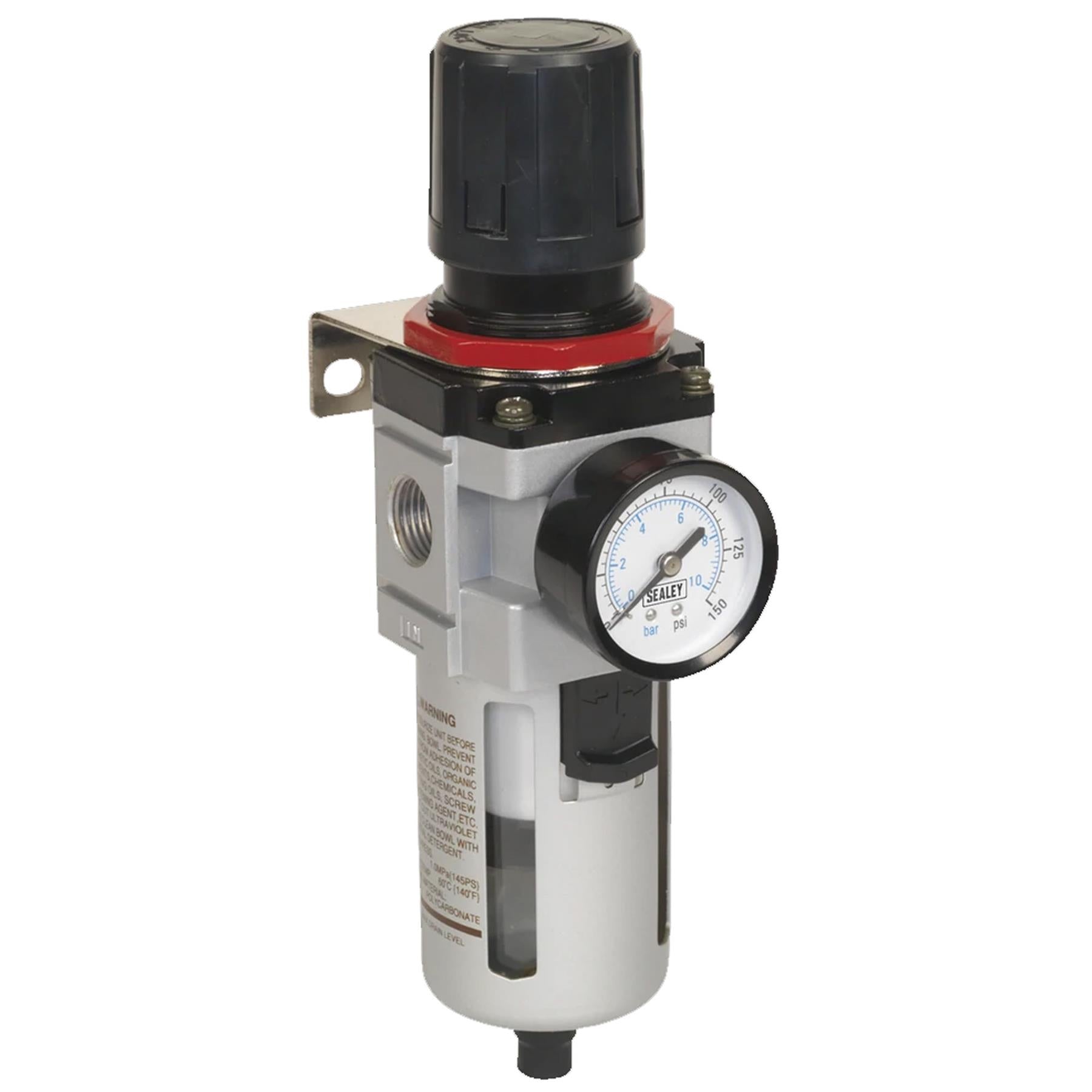 Sealey Air Filter/Regulator - High Flow