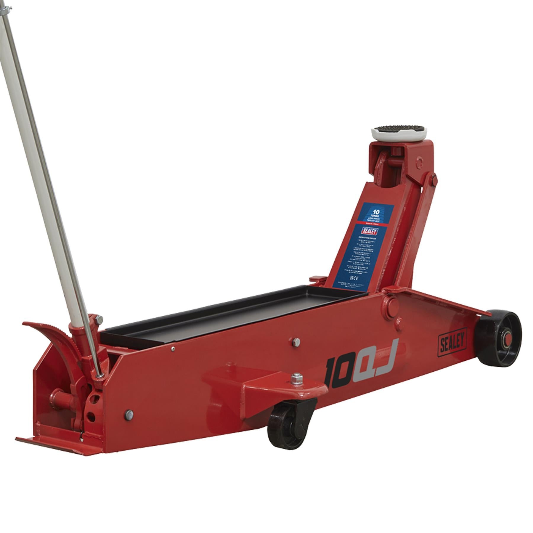 Sealey Trolley Jack 10tonne Long Reach