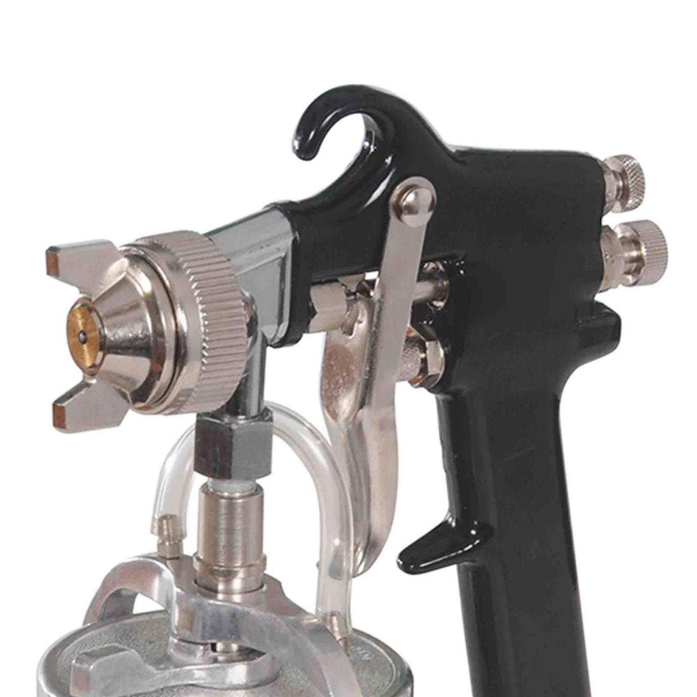 Spray Gun High Pressure 1000ml Adjustable Spray Pattern With Dual Action Trigger