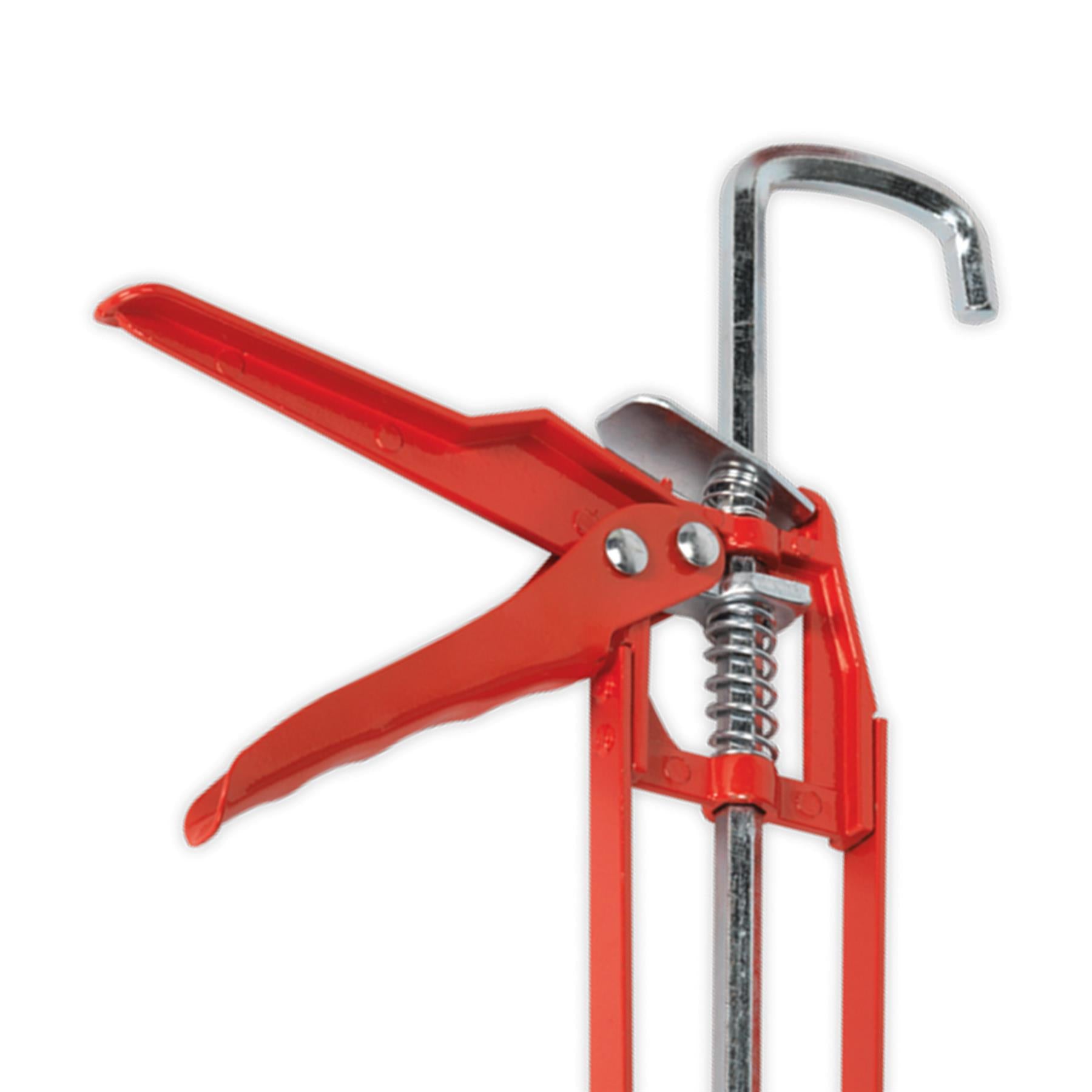 Sealey 260mm Sealant Tube Caulking Silicone Skeleton Gun Applicator Manual