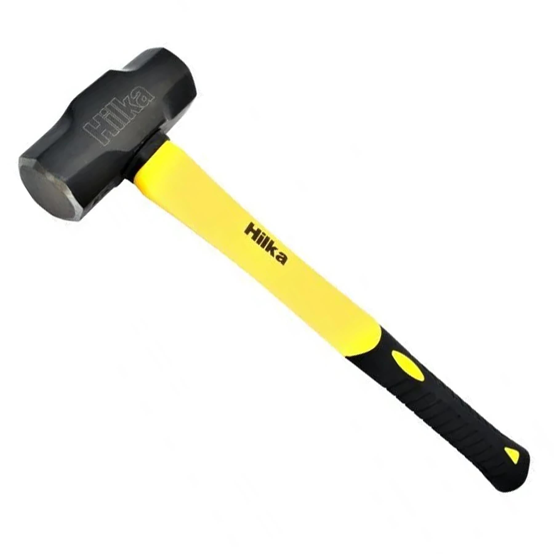 3Lb Sledge Hammer With Fibreglass Shaft & Rubber Grip Handle