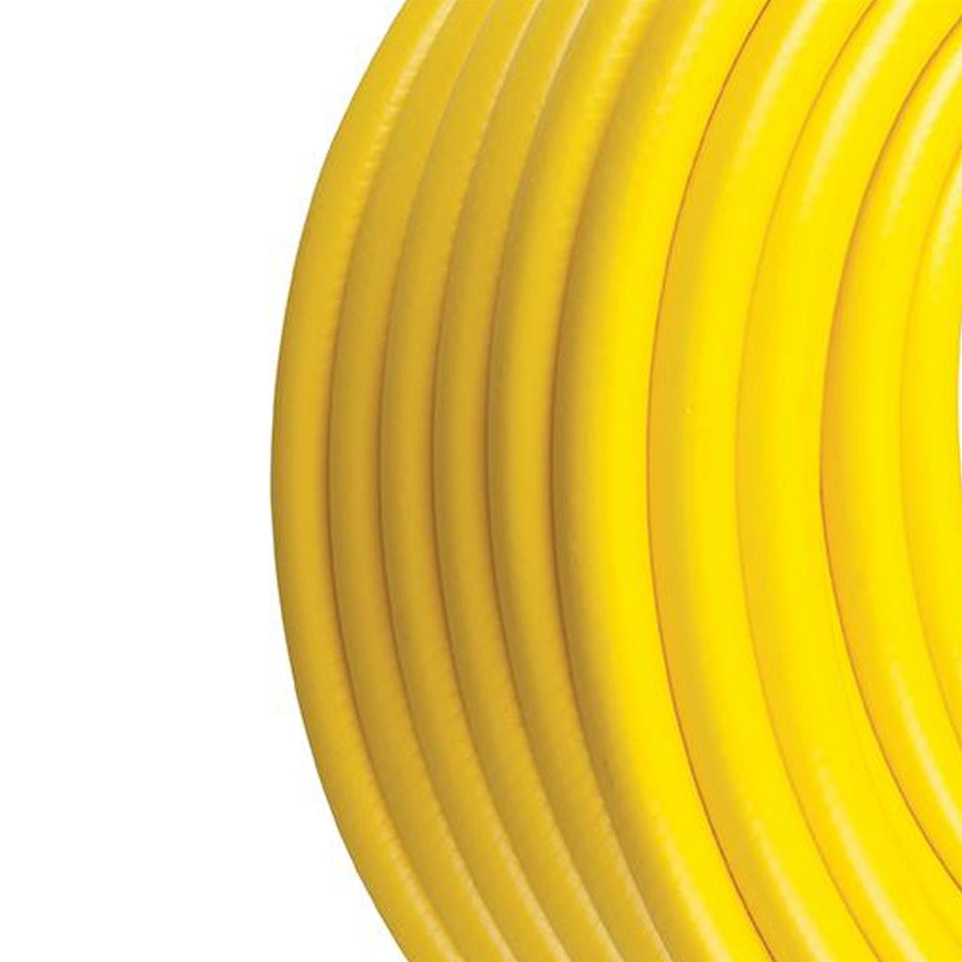 Reinforced Yellow Braided Flexible PVC Hose Pipe 30m for Water Air Oil Gases